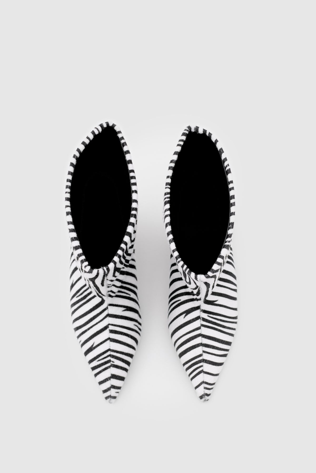 MAEVA ANKLE BOOT - Beyaz Zebra