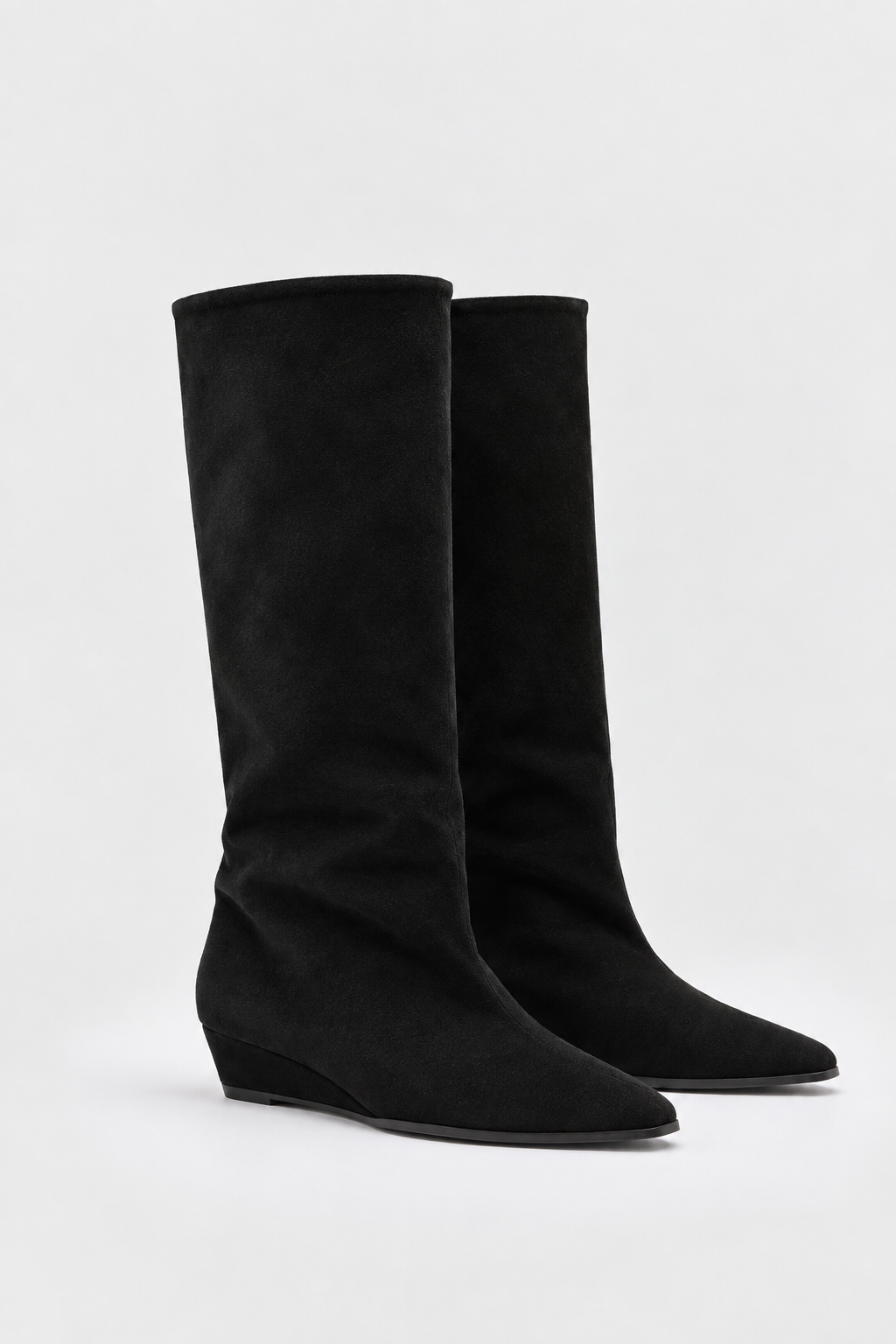 SUVEA VEYRA Suede Boot - Siyah Suet