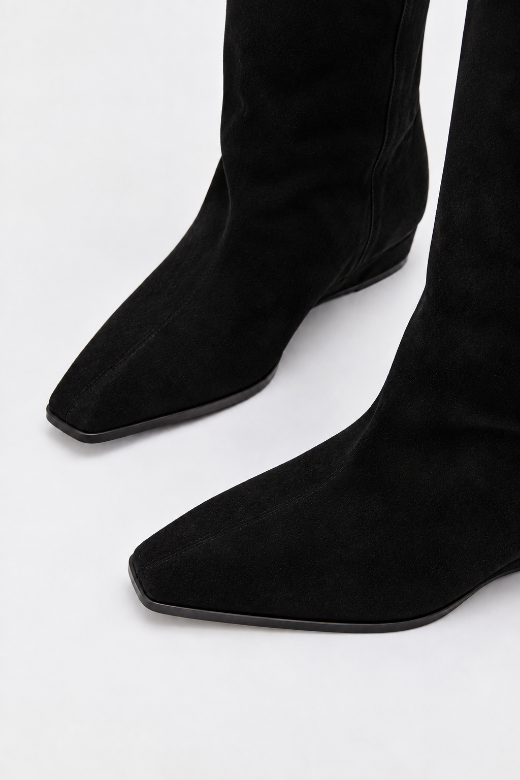 SUVEA VEYRA Suede Boot - Siyah Suet