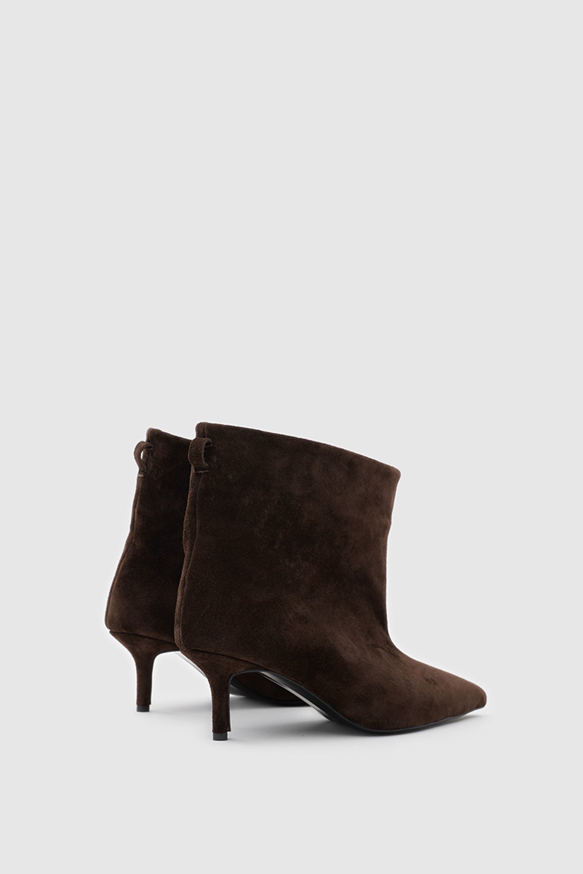 ZELIA SUEDE ANKLE BOOTS - Kahve Suet
