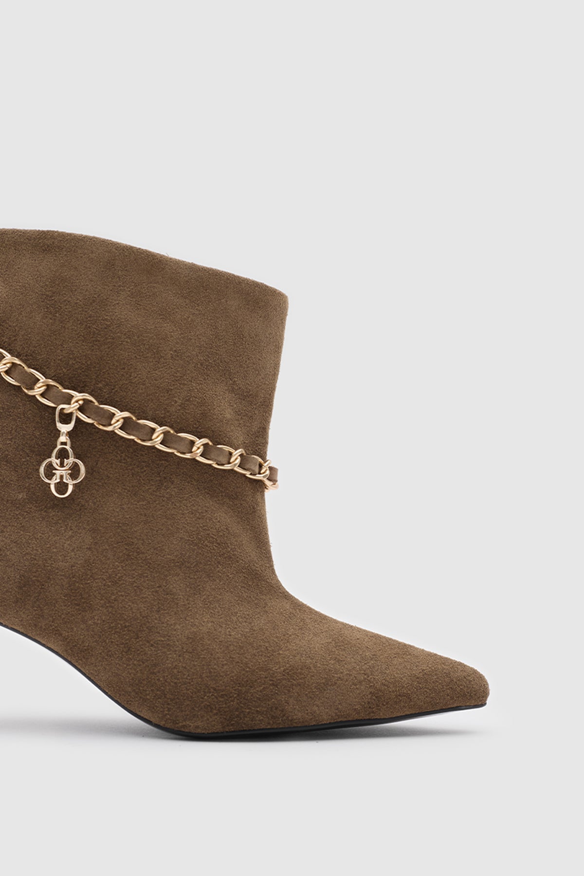 ZELIA SUEDE ANKLE BOOTS - Kum Suet