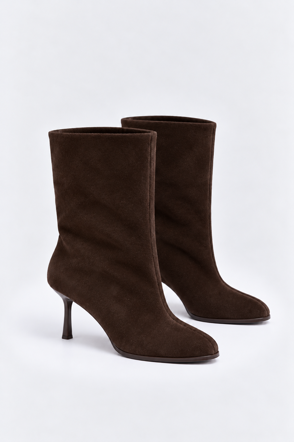 SUVEA NOE Suede Ankle Boots - Kahve Suet
