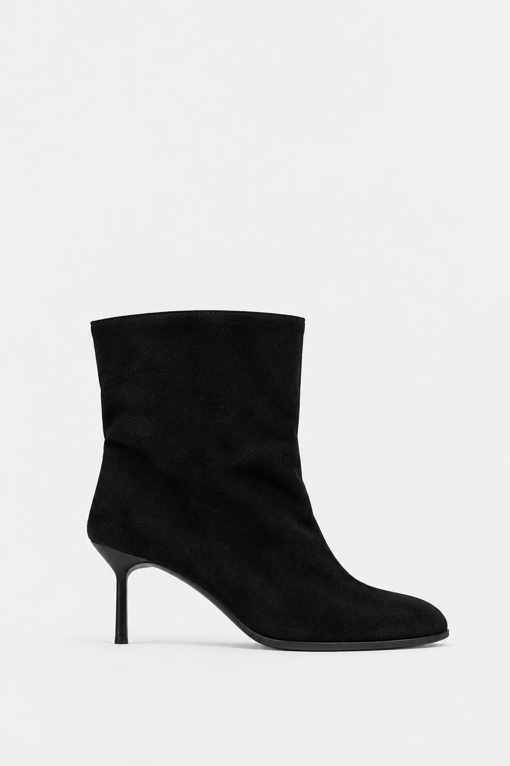 SUVEA NOE Suede Ankle Boots - Siyah Suet