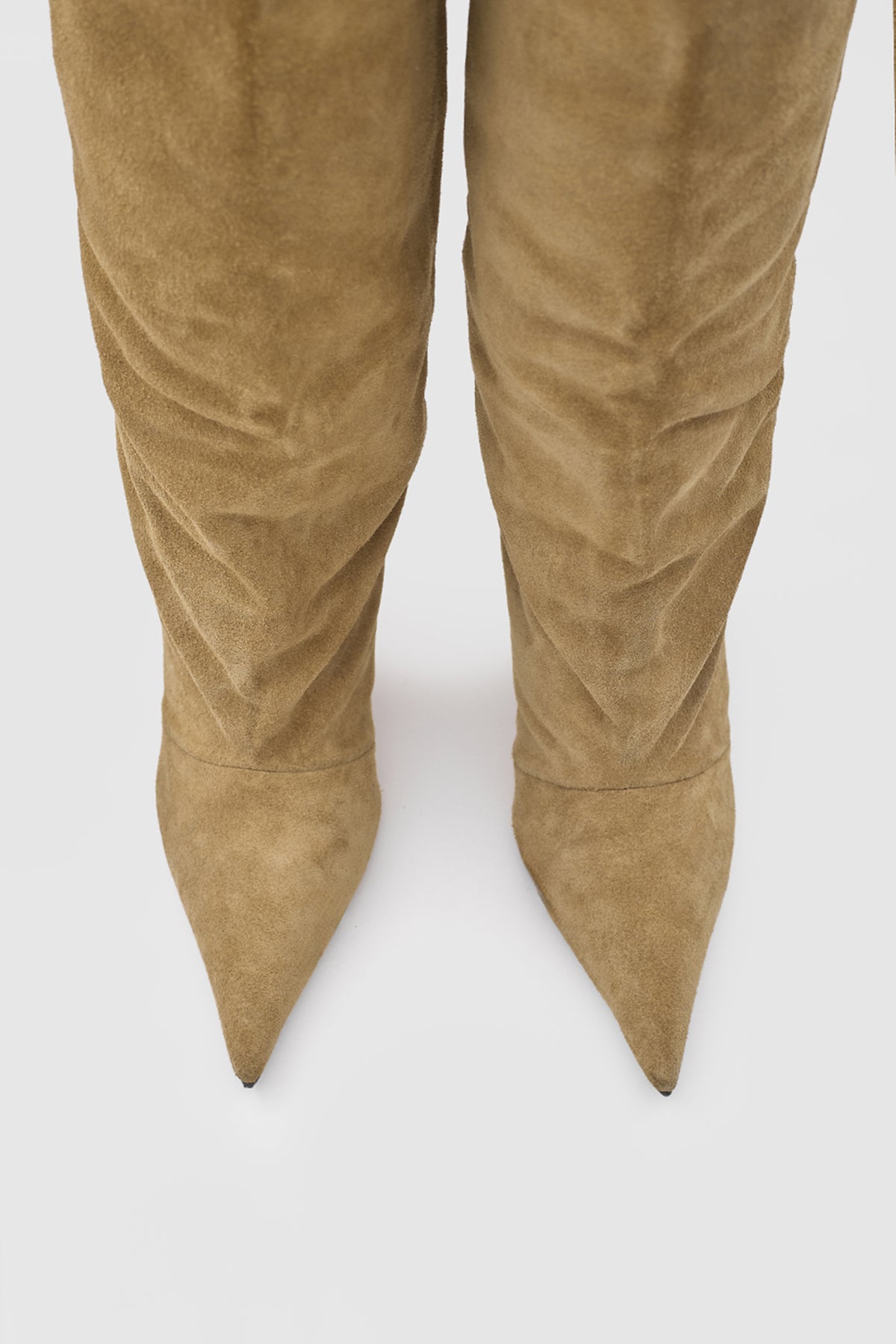 SUVEA VAREL SUEDE BOOT - Nude Suet