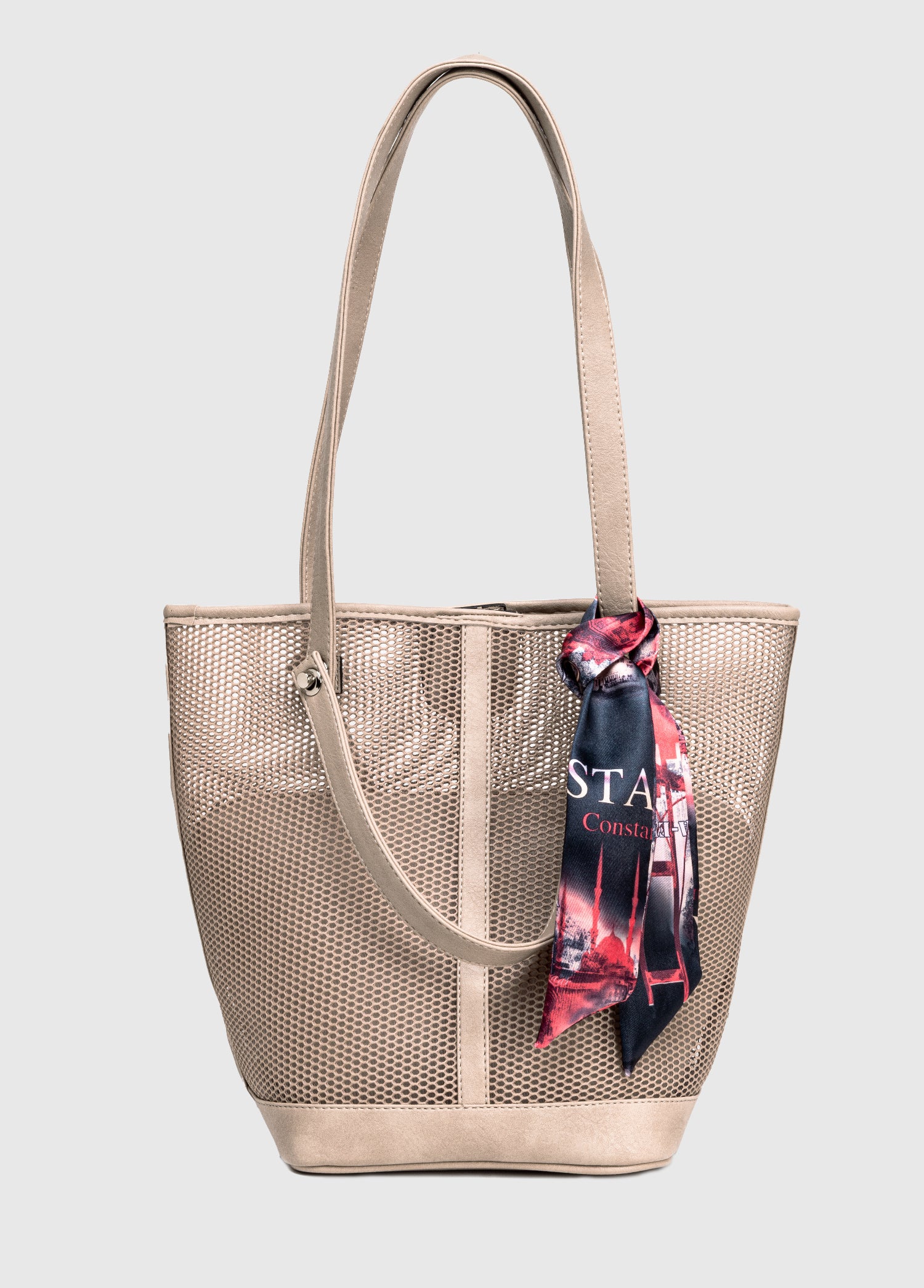 Oggo Bej Breeze Loop Omuz Çantası