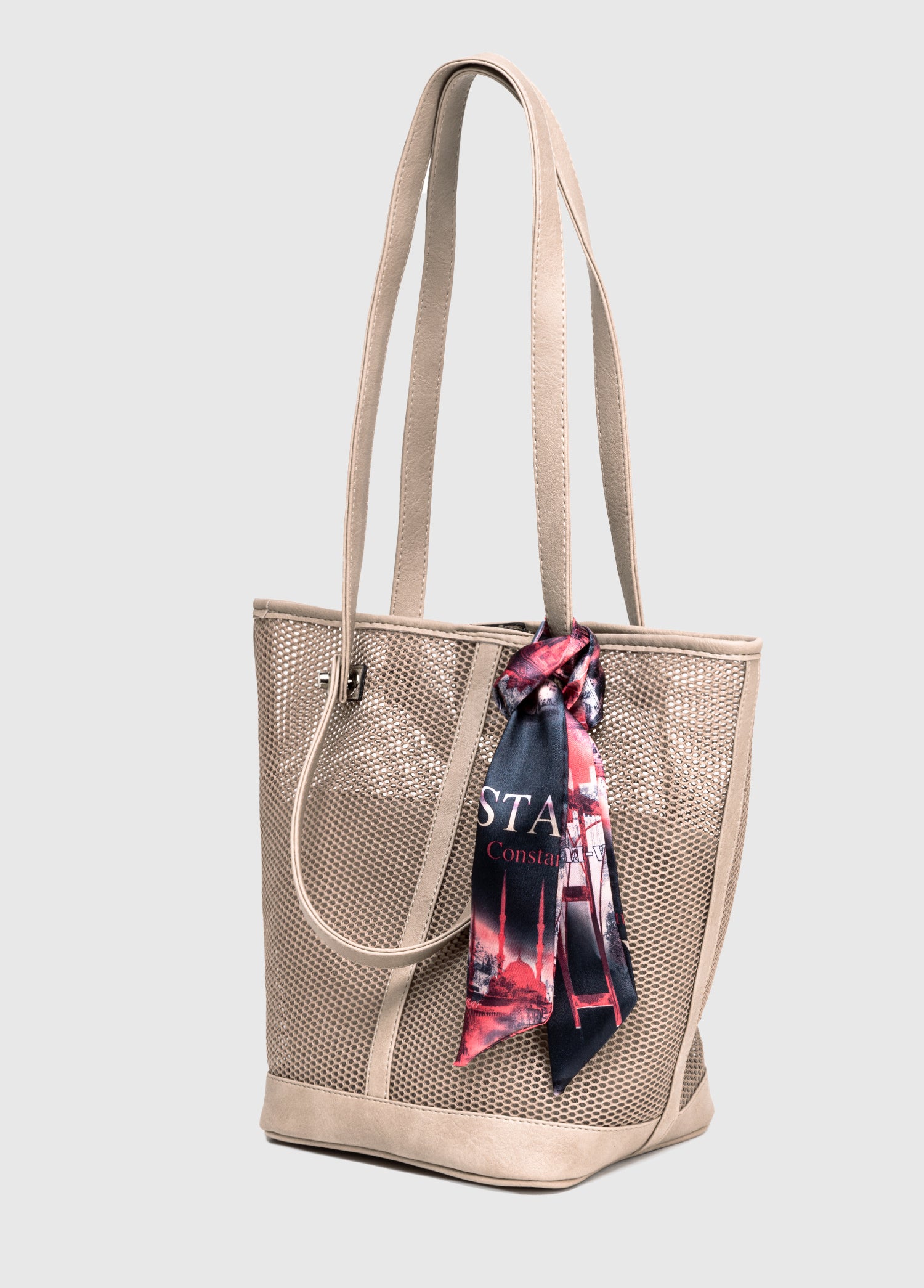 Oggo Bej Breeze Loop Omuz Çantası