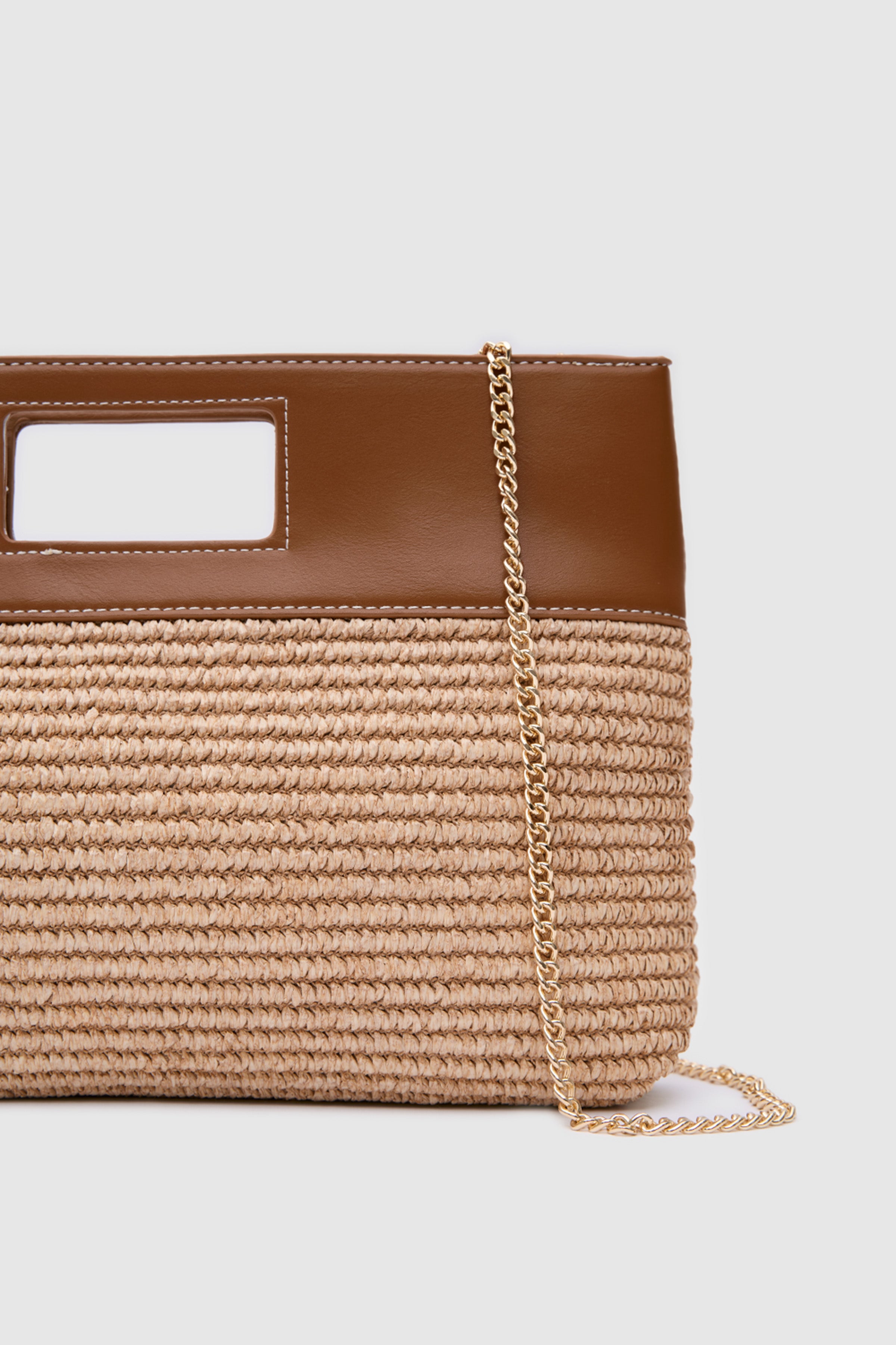 OGGO WİCKER Rind Clutch
