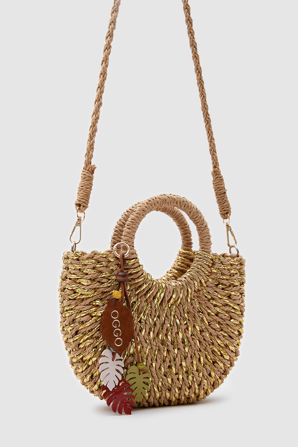 OGGO Hasır Small El & Çapraz Çanta