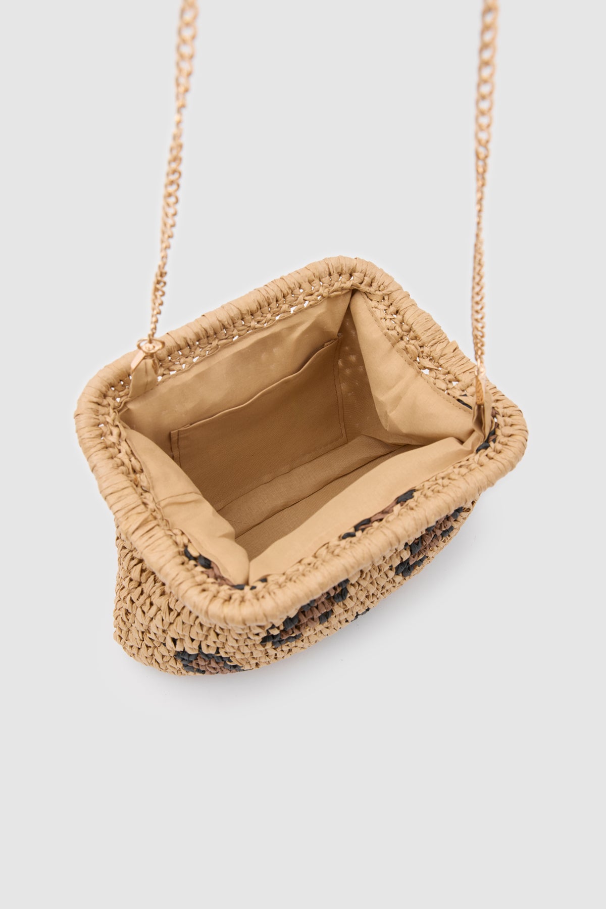 OGGO WİCKER Paw Pop Clutch