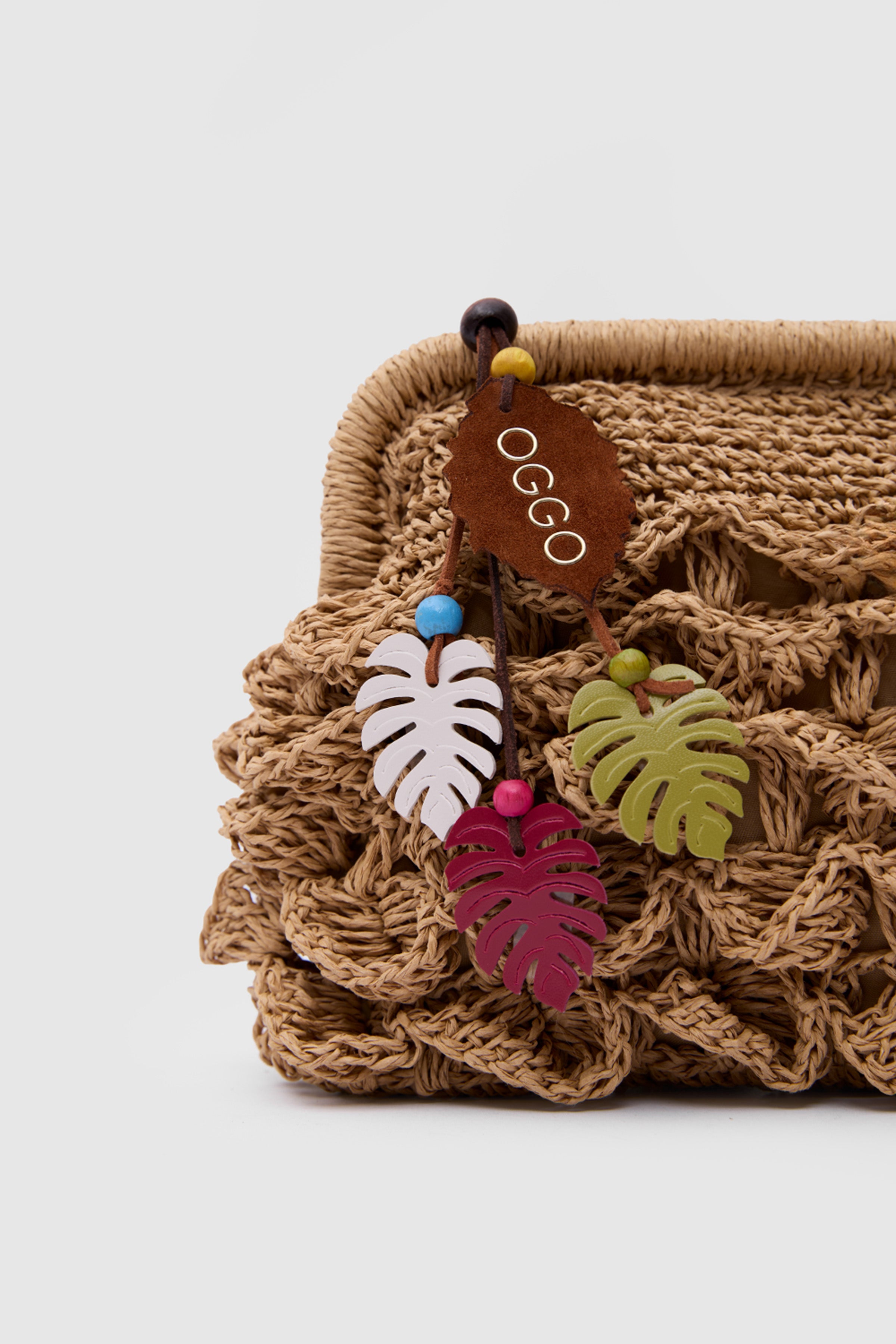 OGGO WİCKER Wave Clutch M