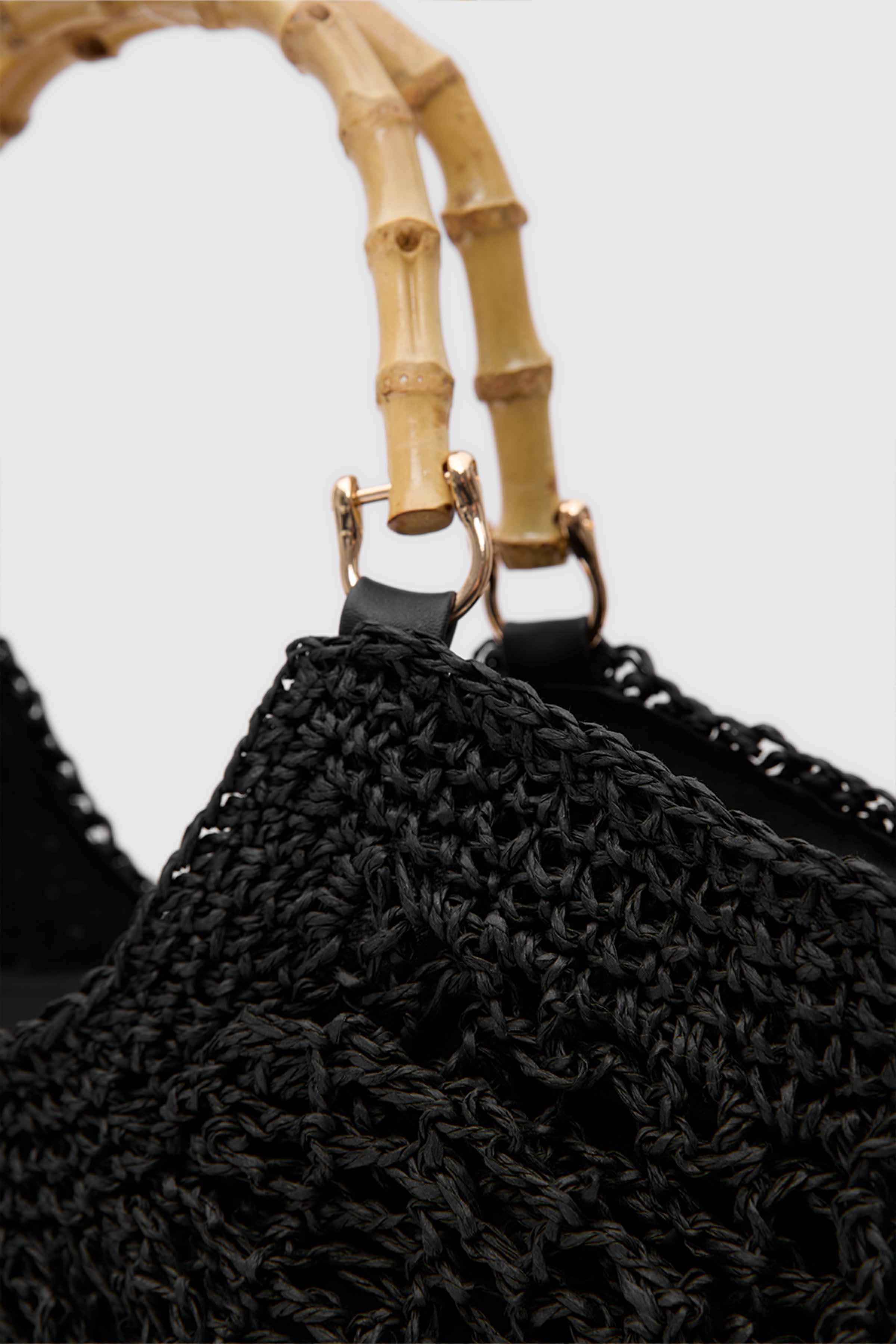 OGGO WİCKER Bamboo Tote