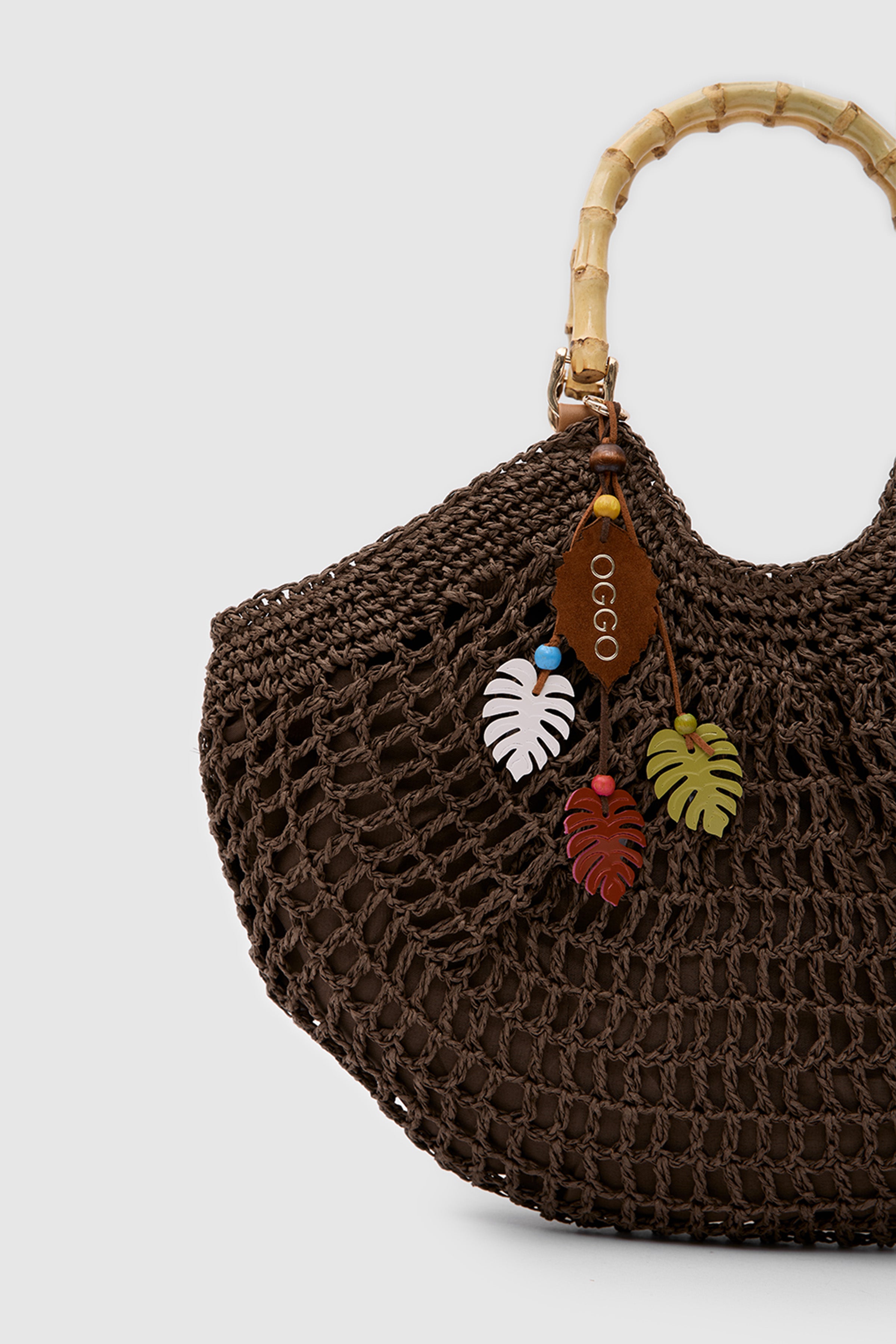 OGGO WİCKER Bamboo Tote
