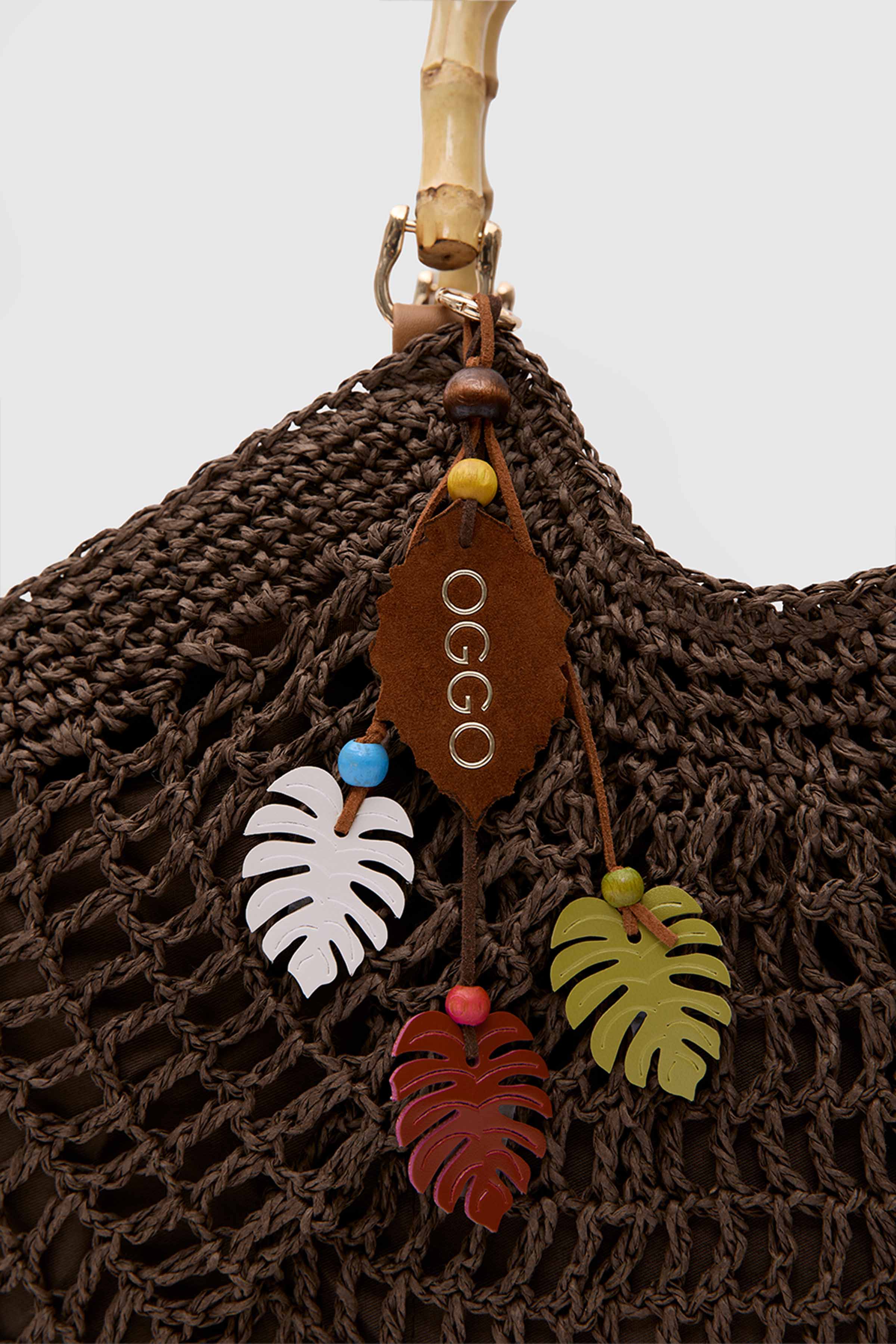 OGGO WİCKER Bamboo Tote