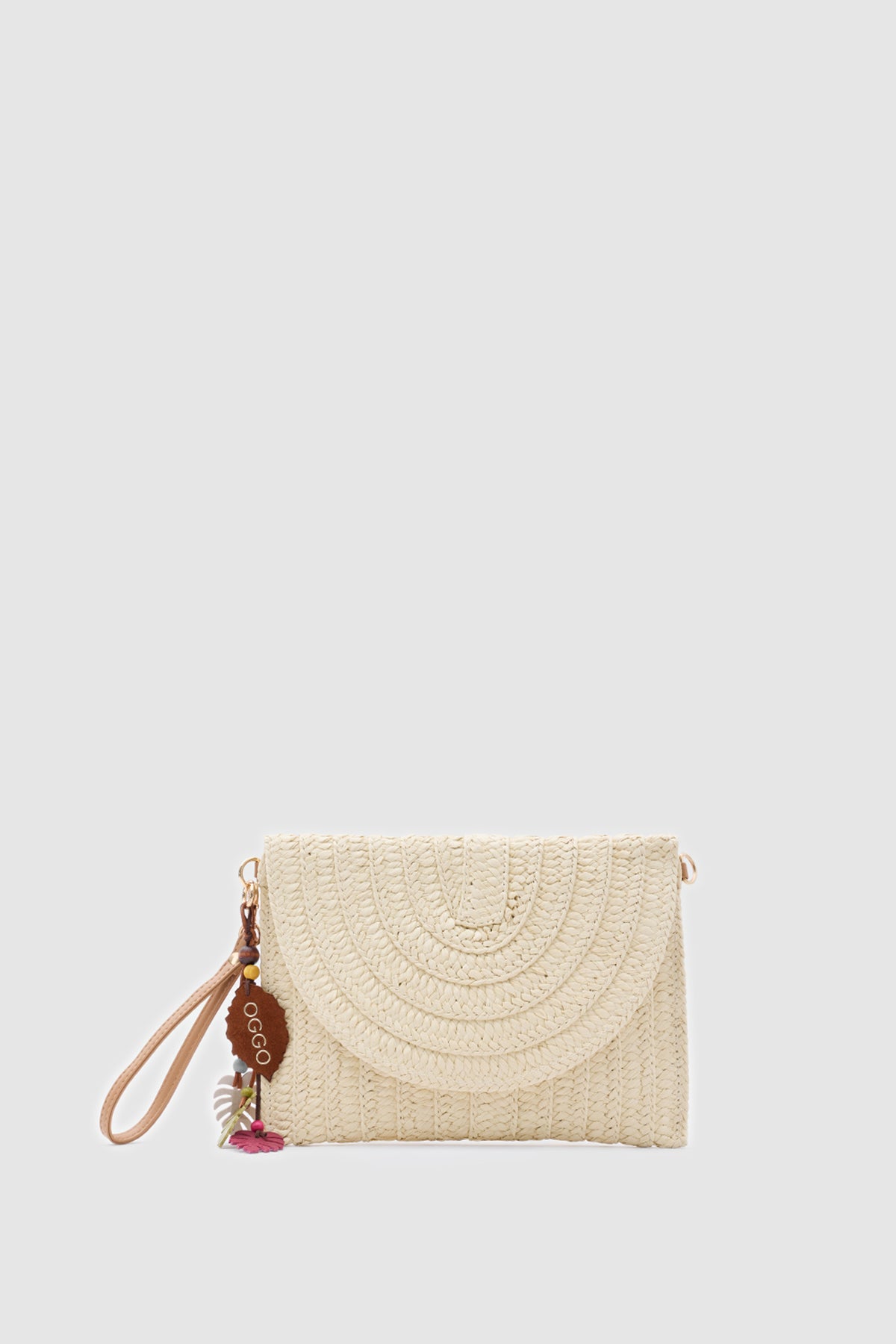 OGGO WİCKER Tick Linea Clutch