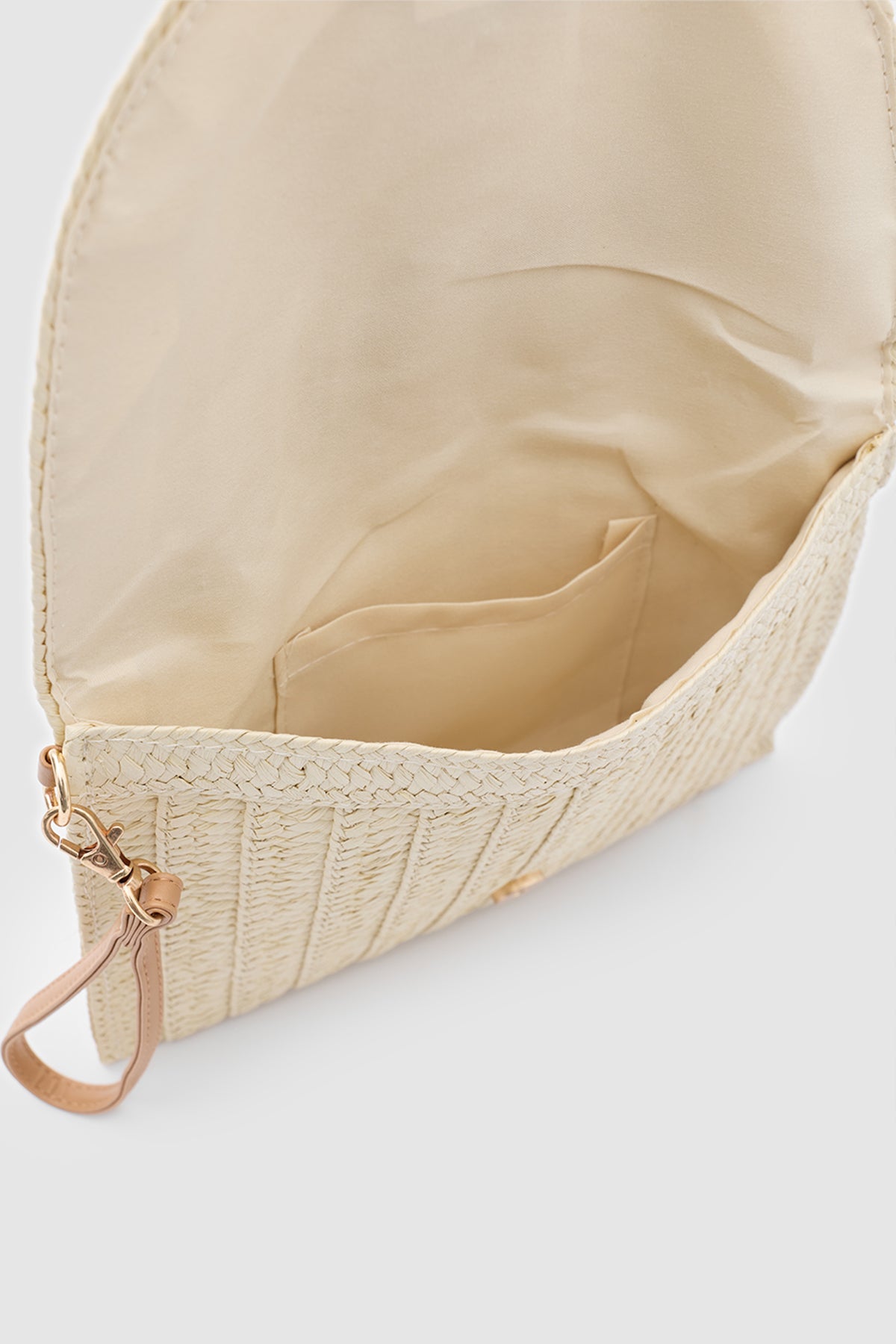 OGGO WİCKER Tick Linea Clutch