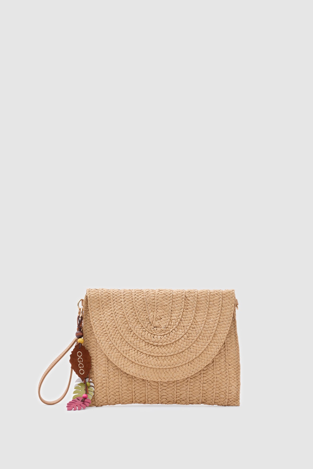 OGGO WİCKER Tick Linea Clutch