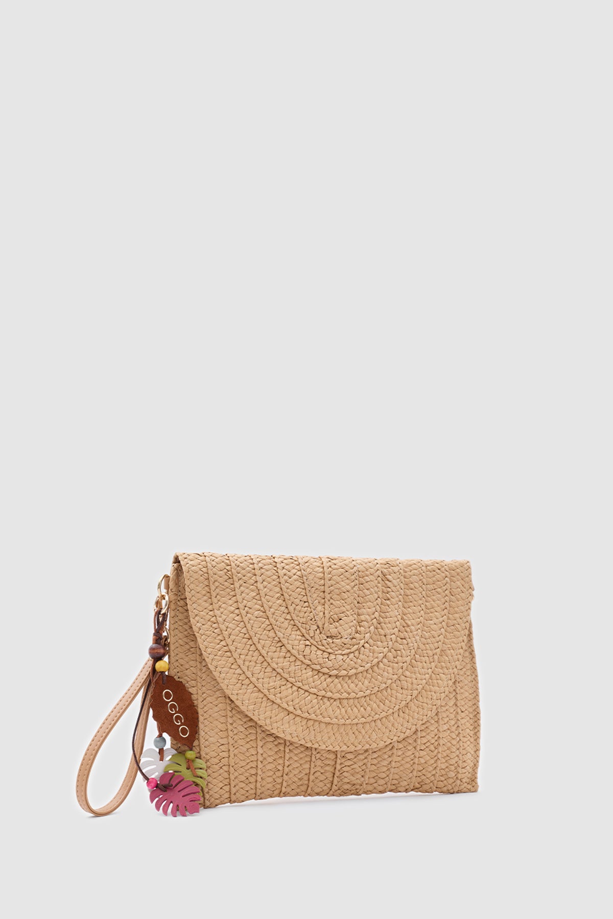 OGGO WİCKER Tick Linea Clutch