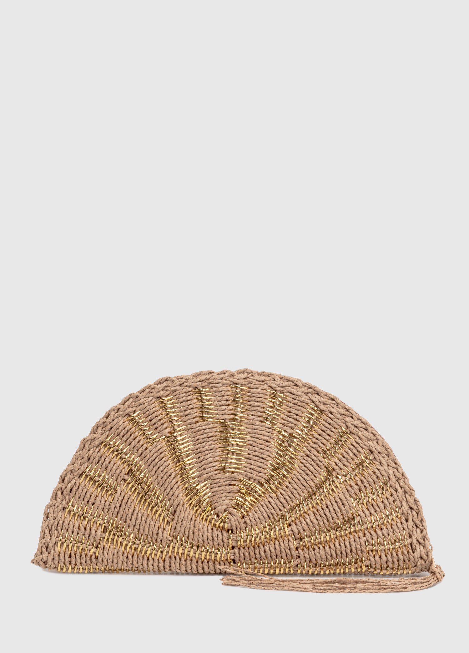 OGGO Hasır Clutch El Çantası