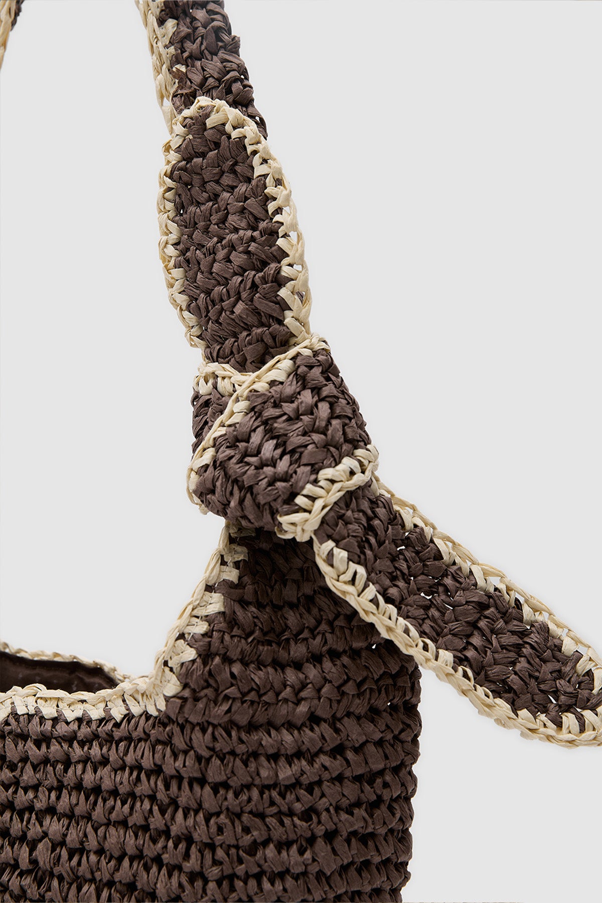 OGGO WİCKER Bow Hobo