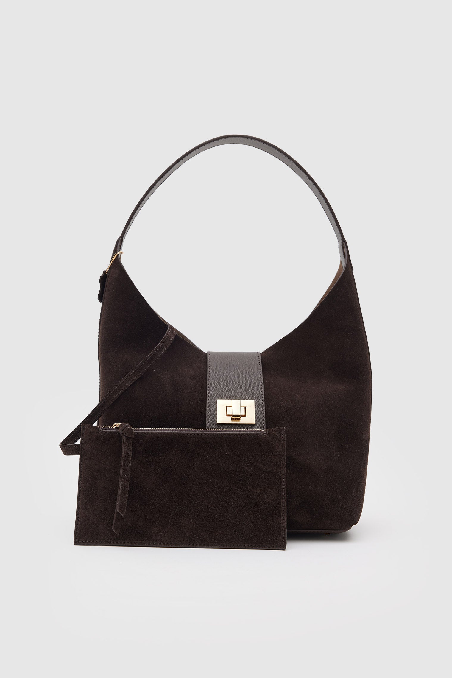 OGGO SUVEA HAKİKİ SÜET DERİ Omuz Çantası