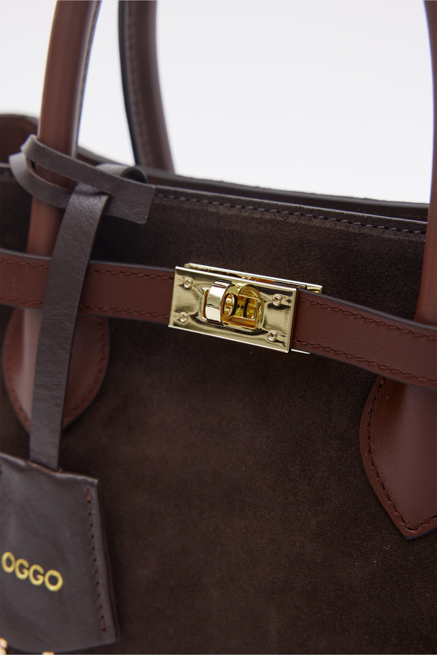 OGGO SUVEA HAKİKİ DERİ El Çantası