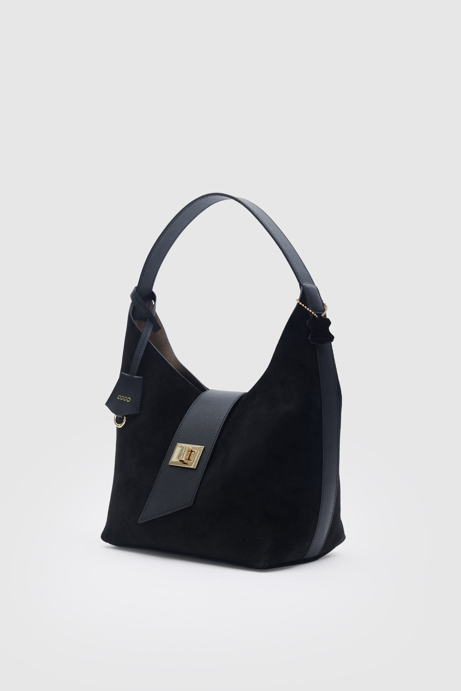 OGGO SUVEA HAKİKİ SÜET DERİ Omuz Çantası