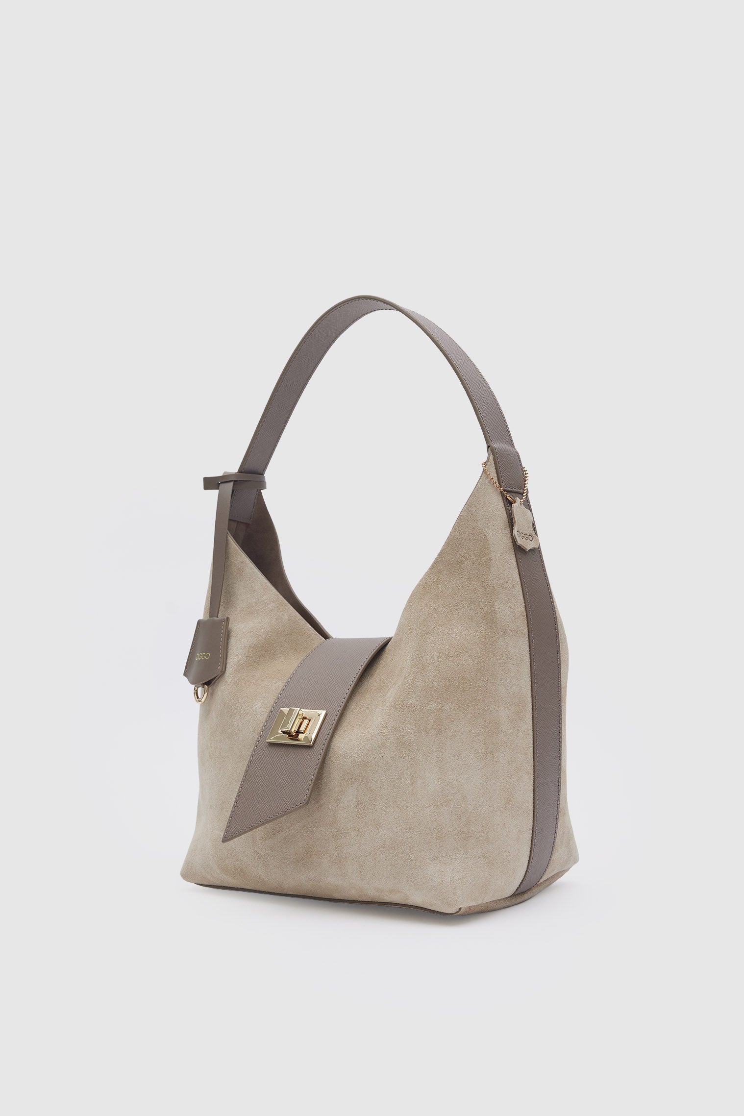 OGGO SUVEA HAKİKİ SÜET DERİ Omuz Çantası