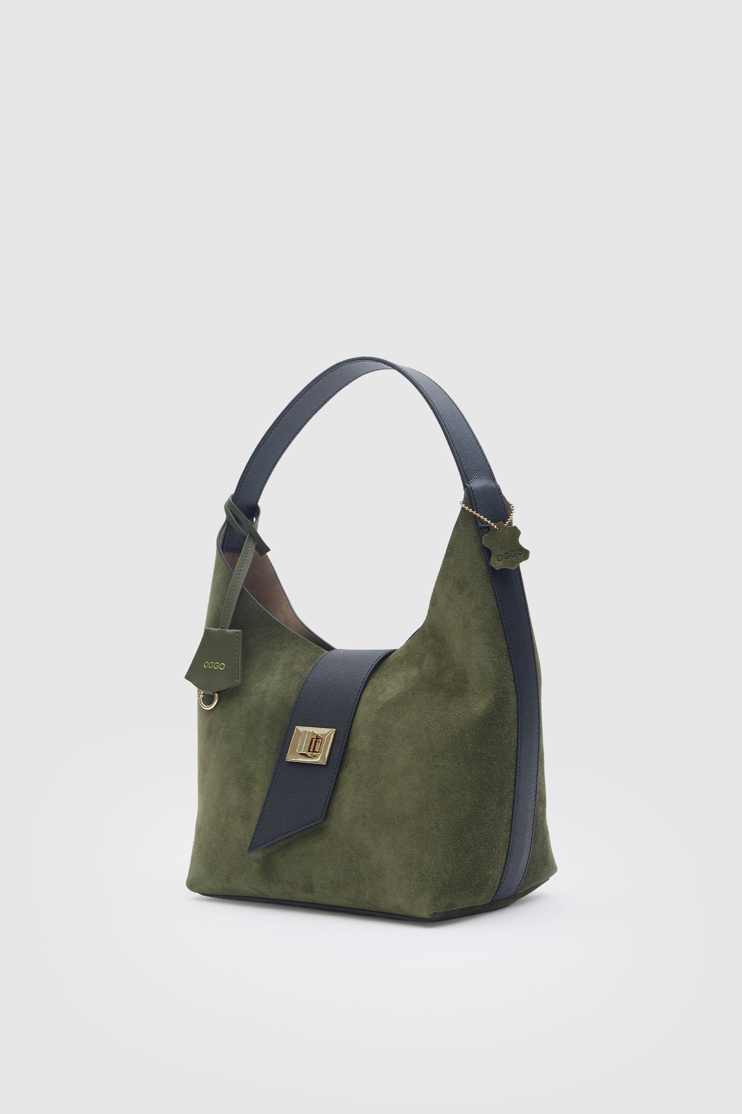 OGGO SUVEA HAKİKİ SÜET DERİ Omuz Çantası