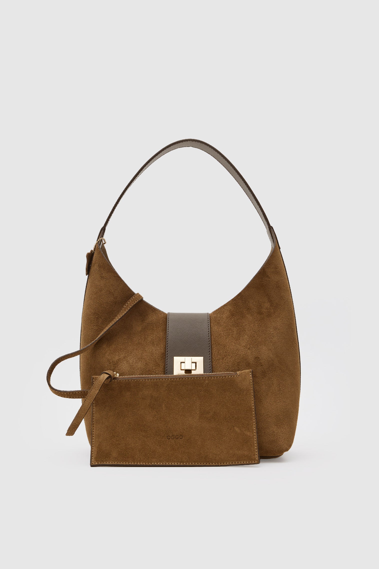 OGGO SUVEA HAKİKİ SÜET DERİ Omuz Çantası