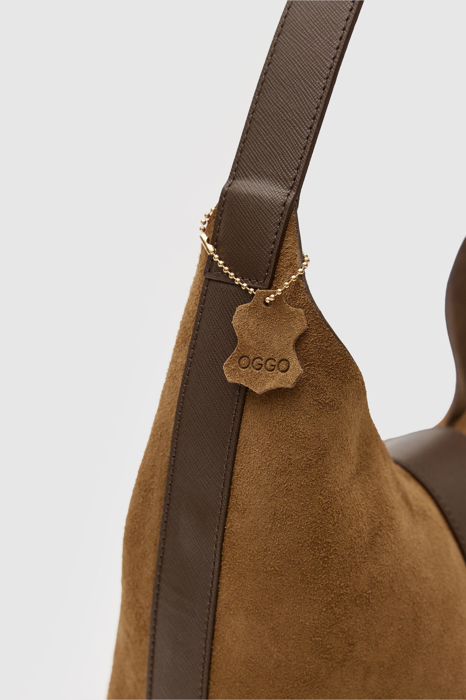 OGGO SUVEA HAKİKİ SÜET DERİ Omuz Çantası