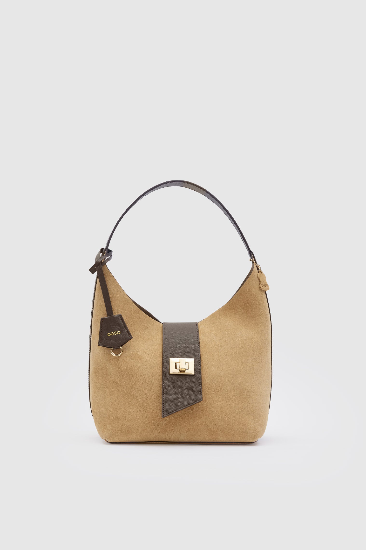OGGO SUVEA HAKİKİ SÜET DERİ Omuz Çantası
