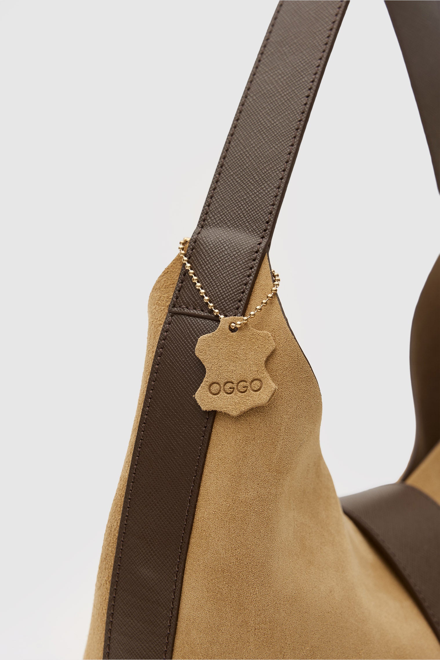 OGGO SUVEA HAKİKİ SÜET DERİ Omuz Çantası