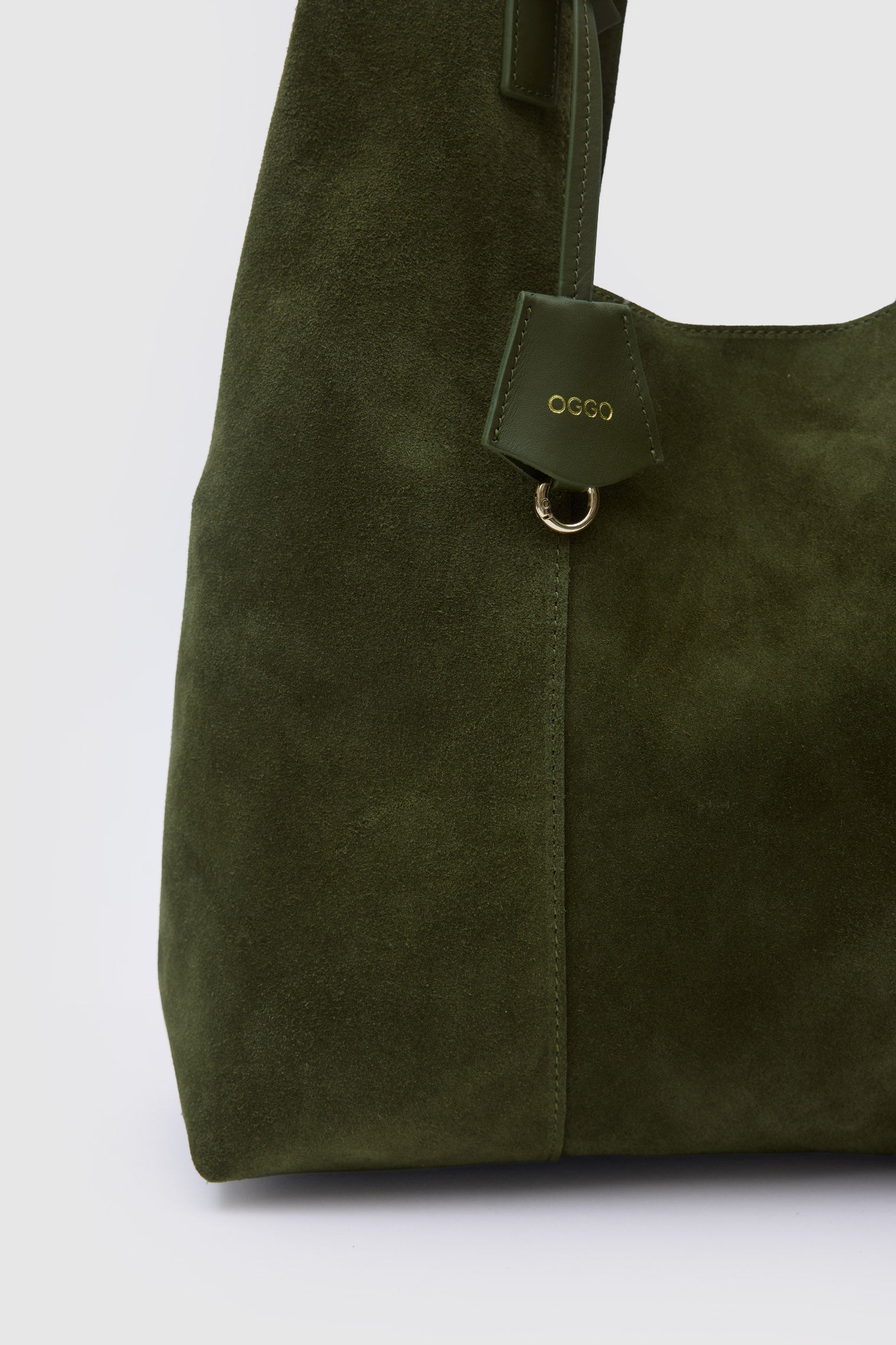 OGGO SUVEA HAKİKİ SÜET DERİ Omuz Çantası