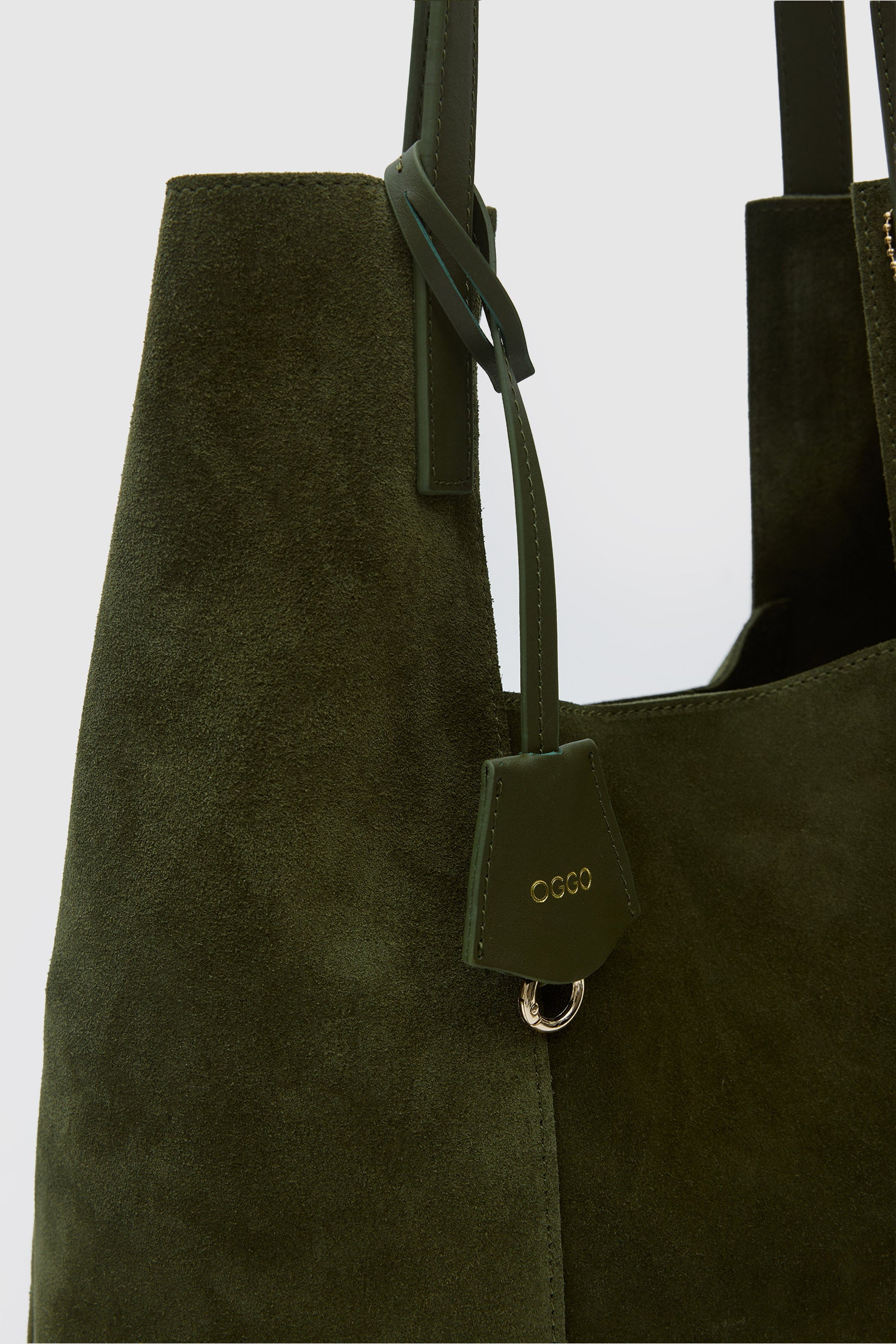 OGGO SUVEA HAKİKİ SÜET DERİ Omuz Çantası