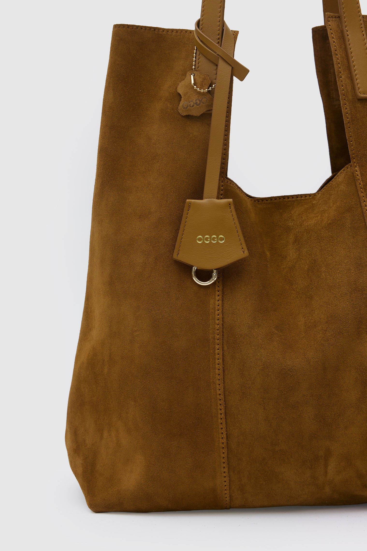 OGGO SUVEA HAKİKİ SÜET DERİ Omuz Çantası