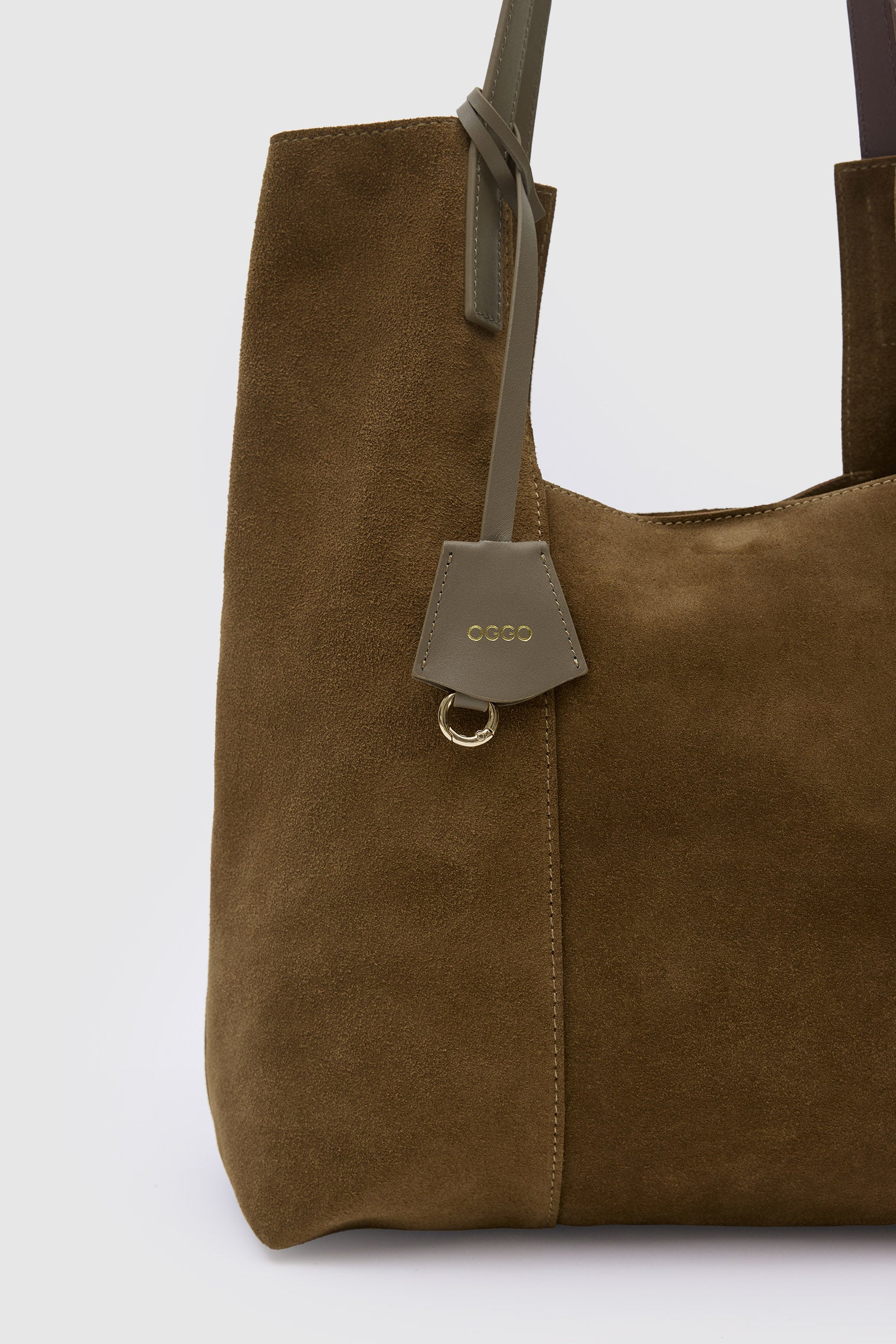 OGGO SUVEA HAKİKİ SÜET DERİ Omuz Çantası