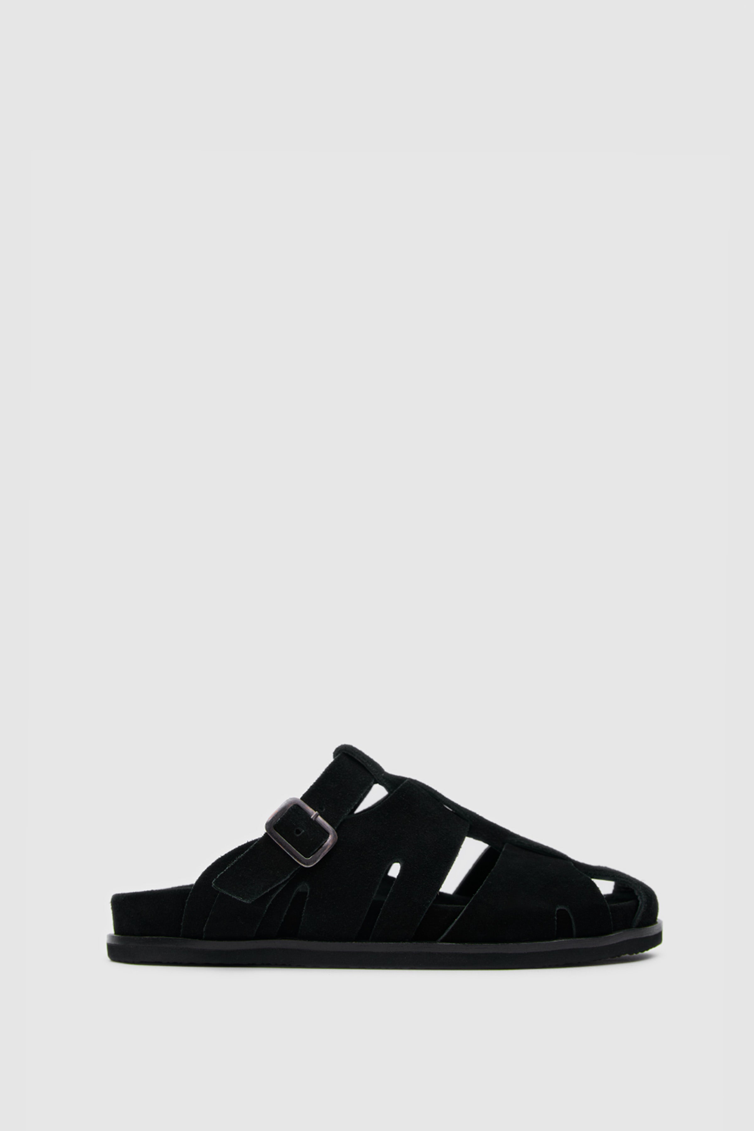 TERRA MARİNA SÜET DERİ KAFES SANDALET