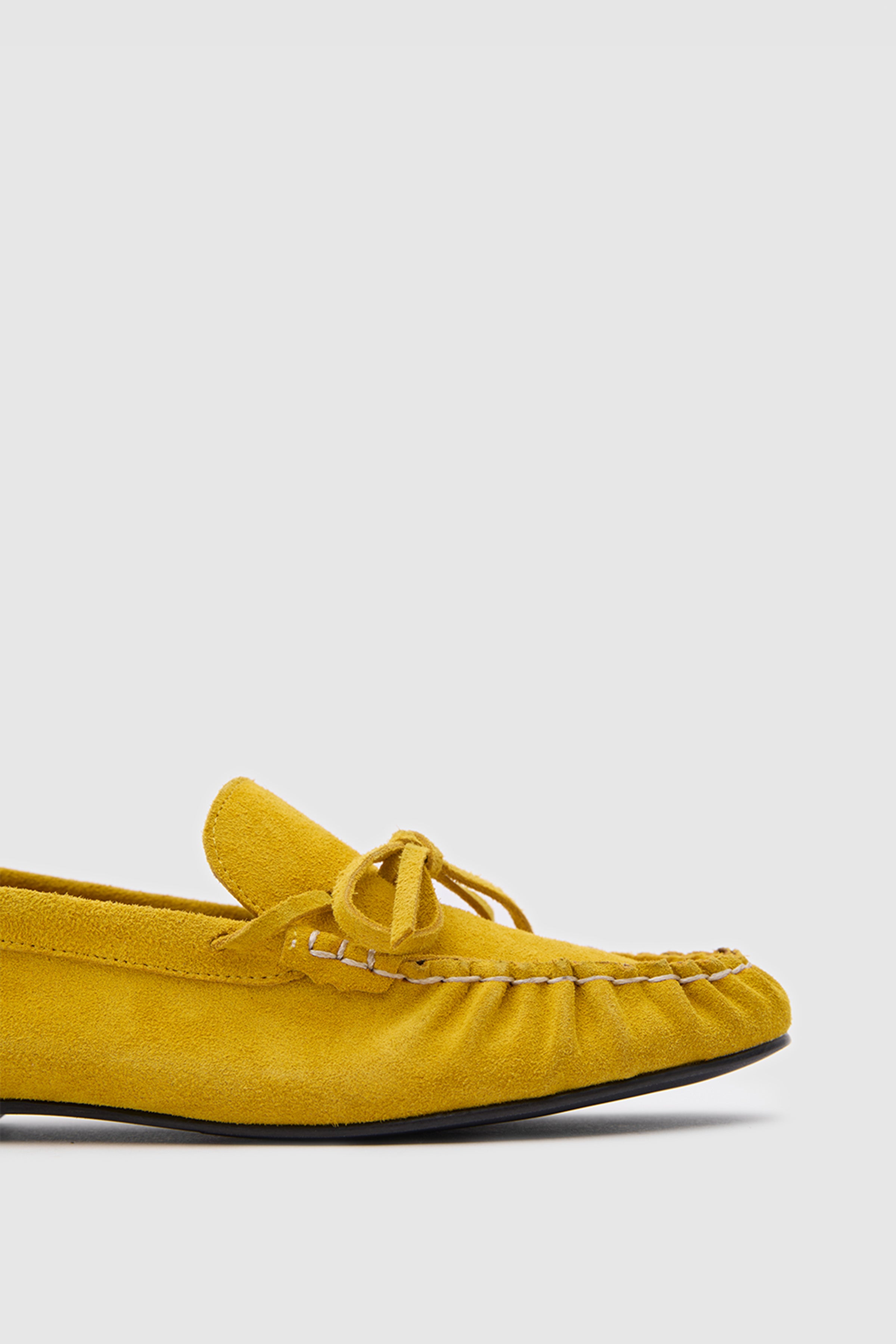 OGGO SUVEA SÜET HAKİKİ DERİ FİYONLU & SARAÇLI LOAFER