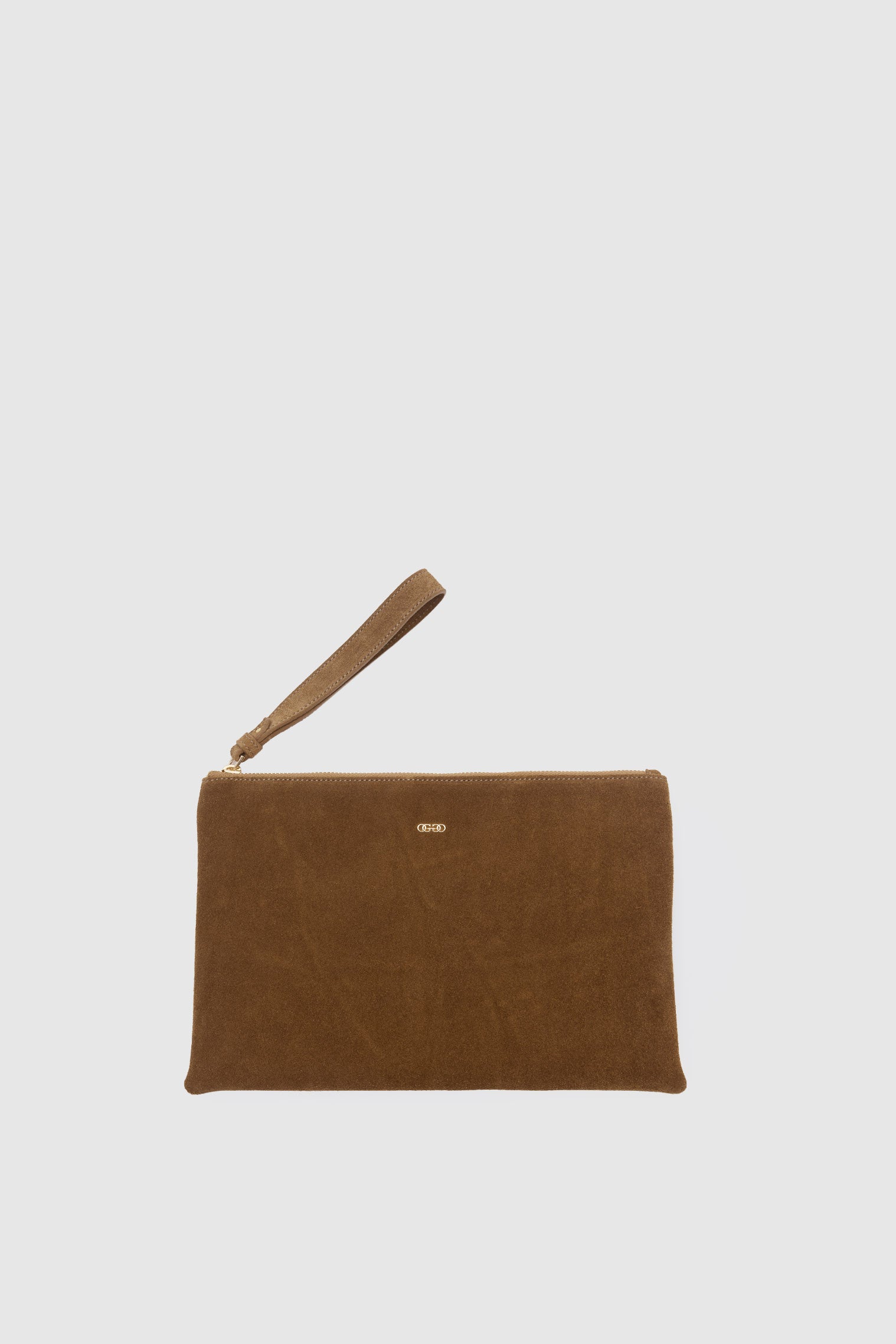 OGGO SUVEA TABA SÜET HAKİKİ DERİ Clutch