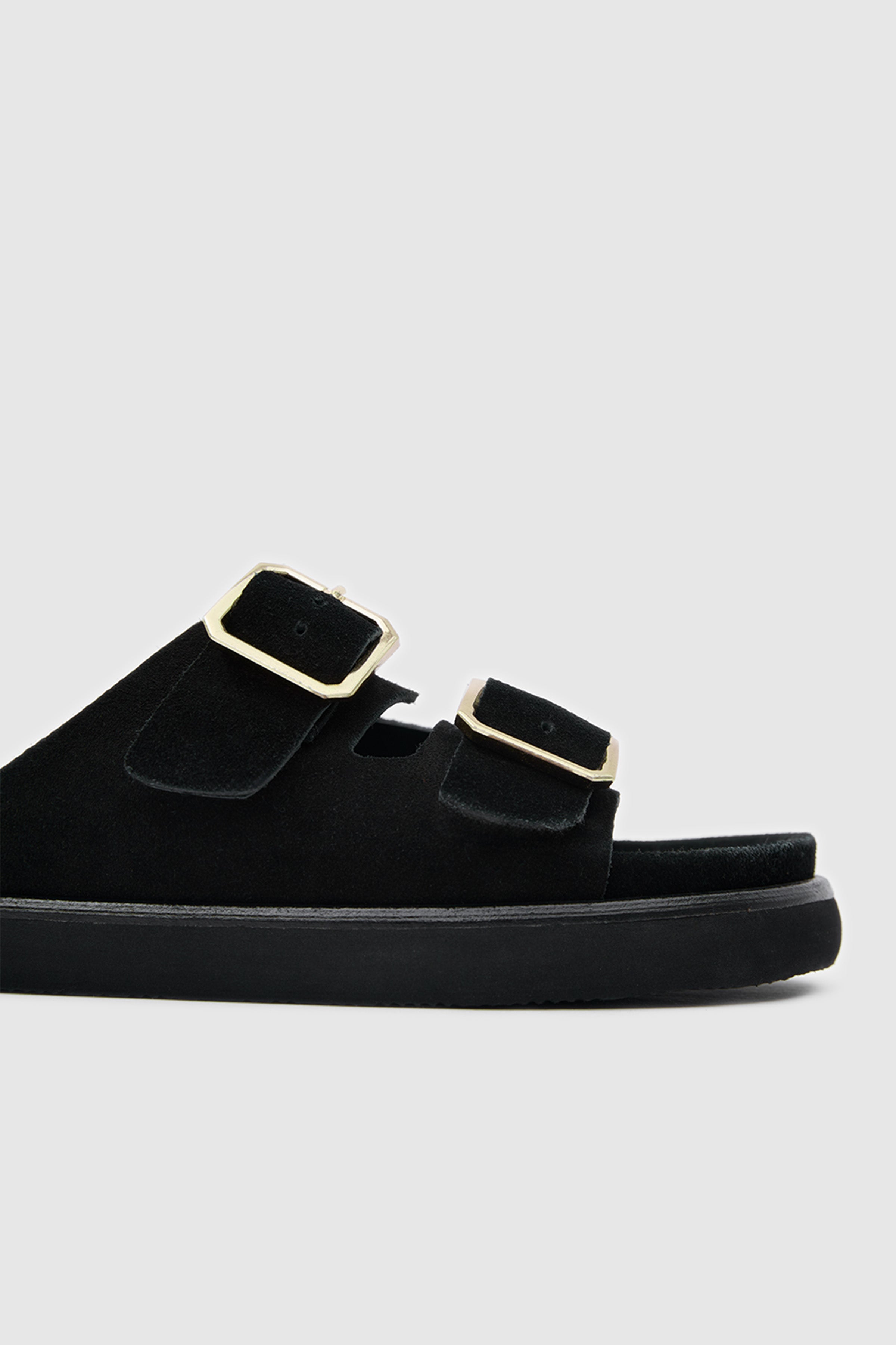 TERRA BUCKLE ÇİFT TOKALI HAKİKİ DERİ SANDALET
