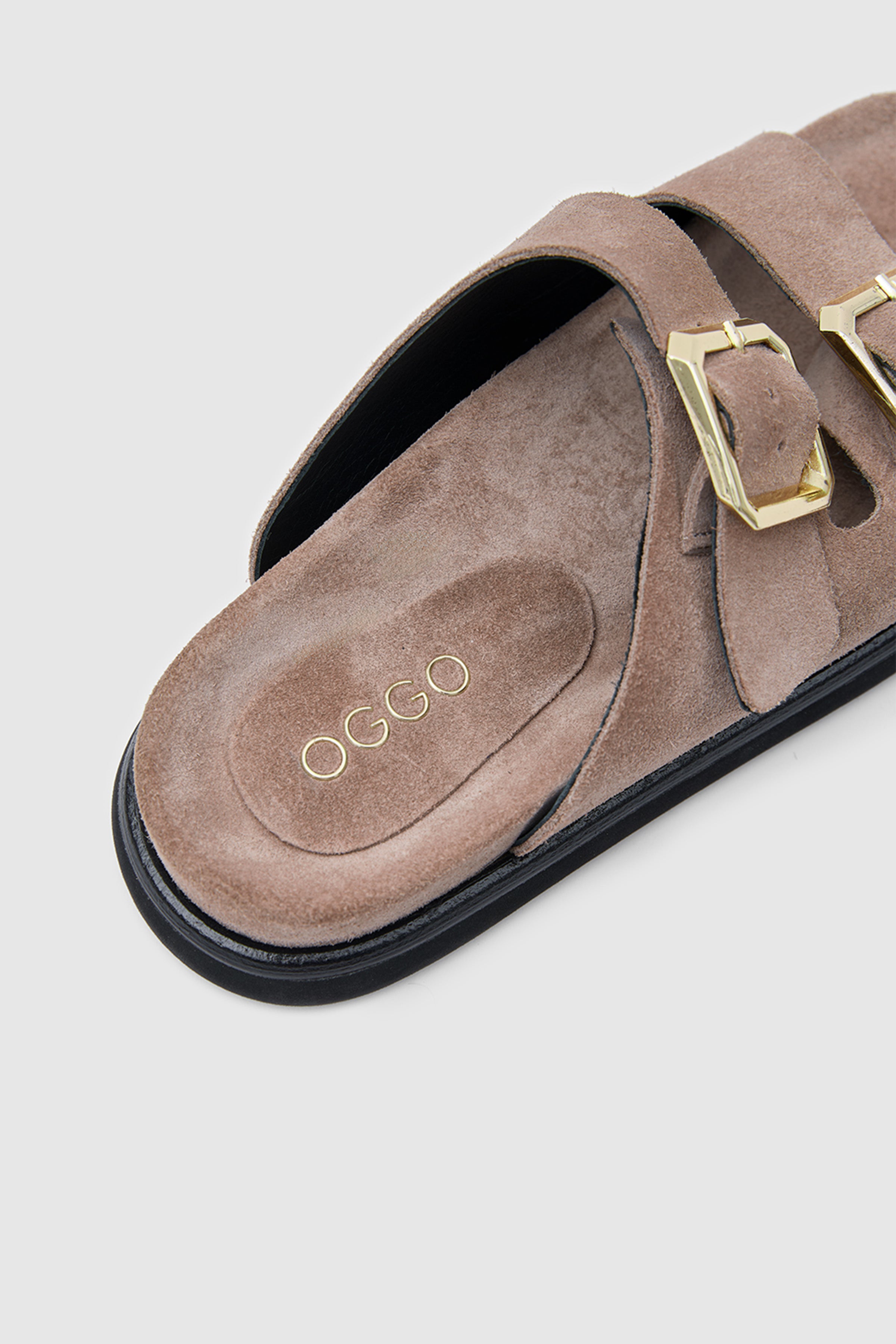 TERRA BUCKLE ÇİFT TOKALI HAKİKİ DERİ SANDALET