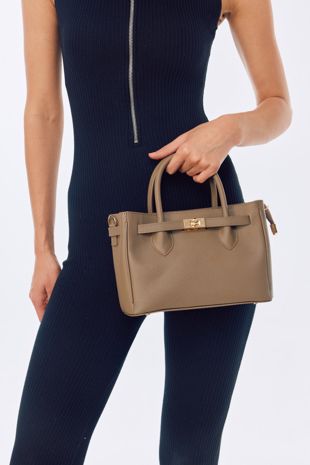 OGGO SUVEA HAKİKİ DERİ El Çantası