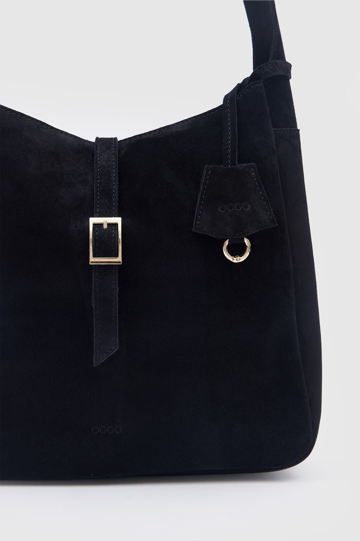 OGGO SUVEA HAKİKİ SÜET DERİ Omuz Çantası