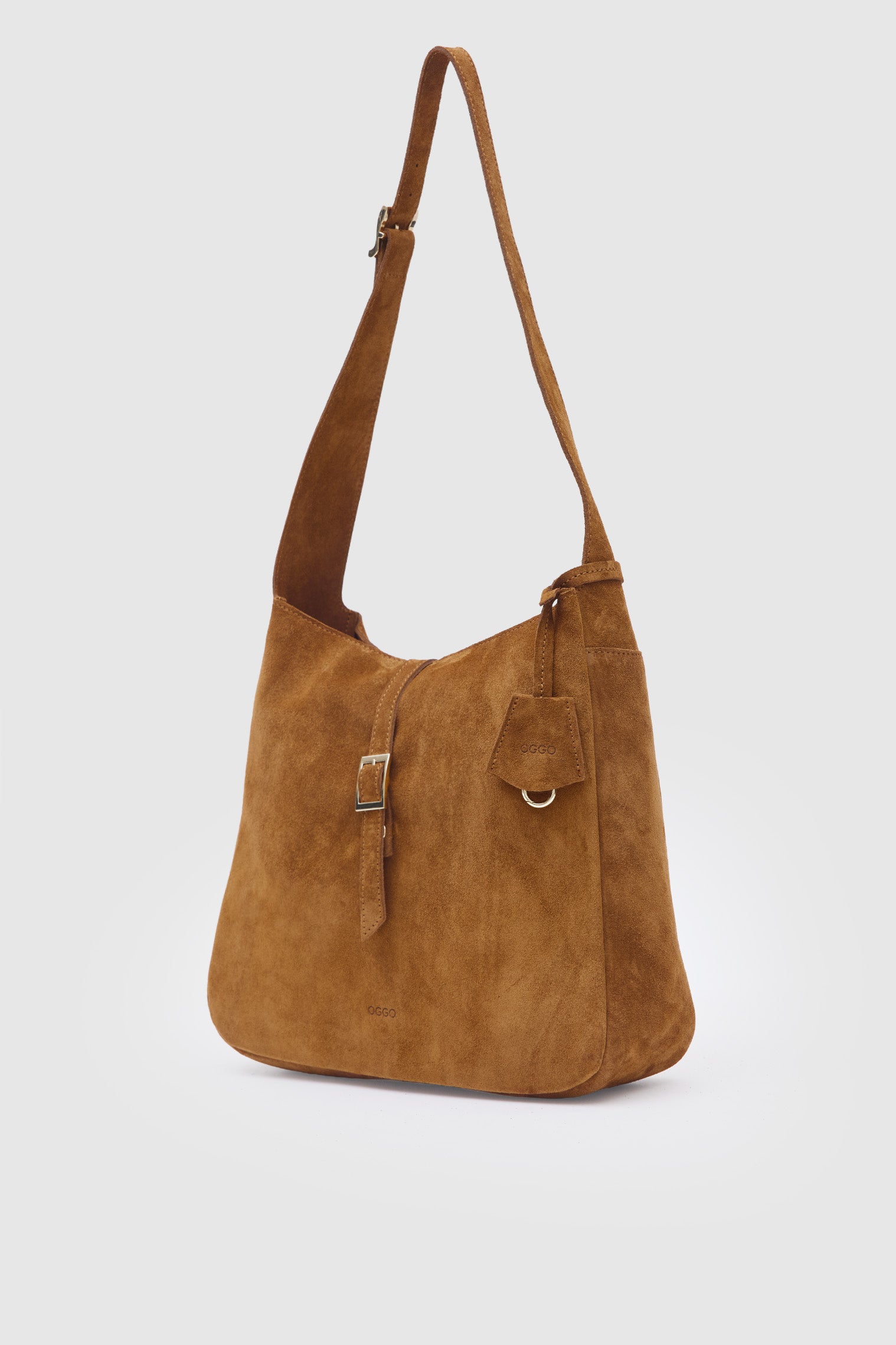 OGGO SUVEA HAKİKİ SÜET DERİ Omuz Çantası