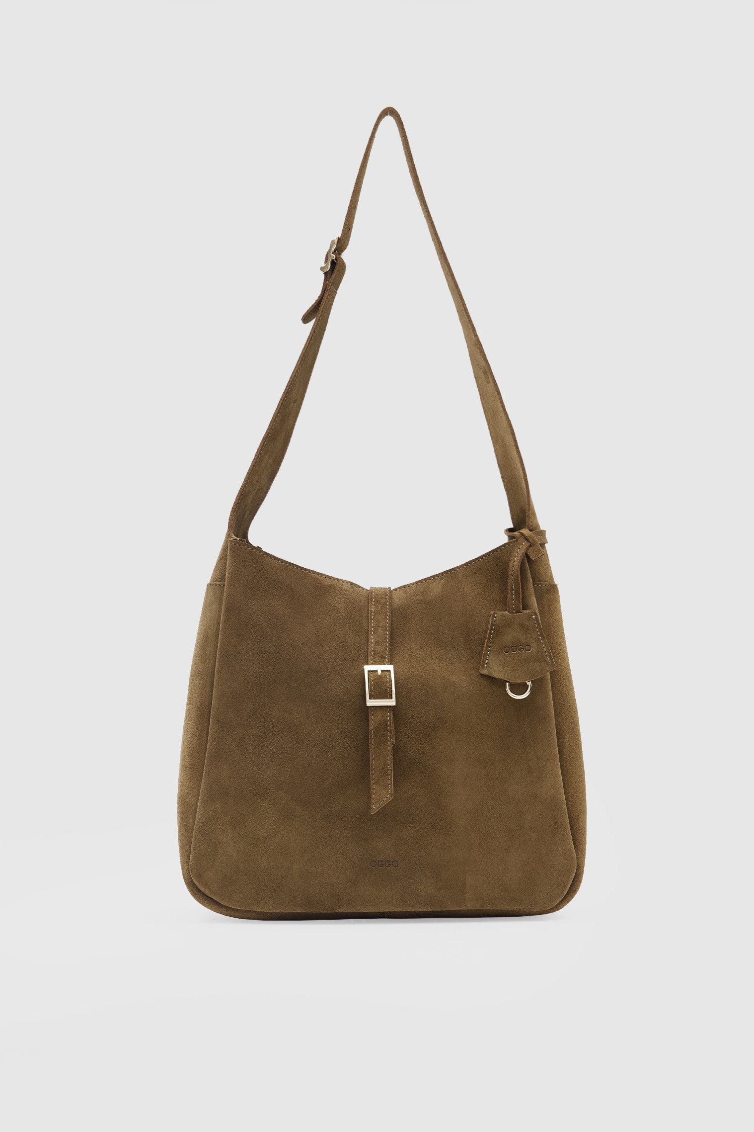 OGGO SUVEA HAKİKİ SÜET DERİ Omuz Çantası