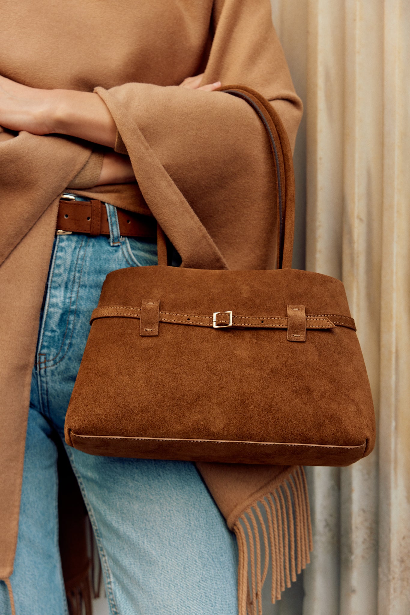 OGGO SUVEA HAKİKİ DERİ Omuz Çantası