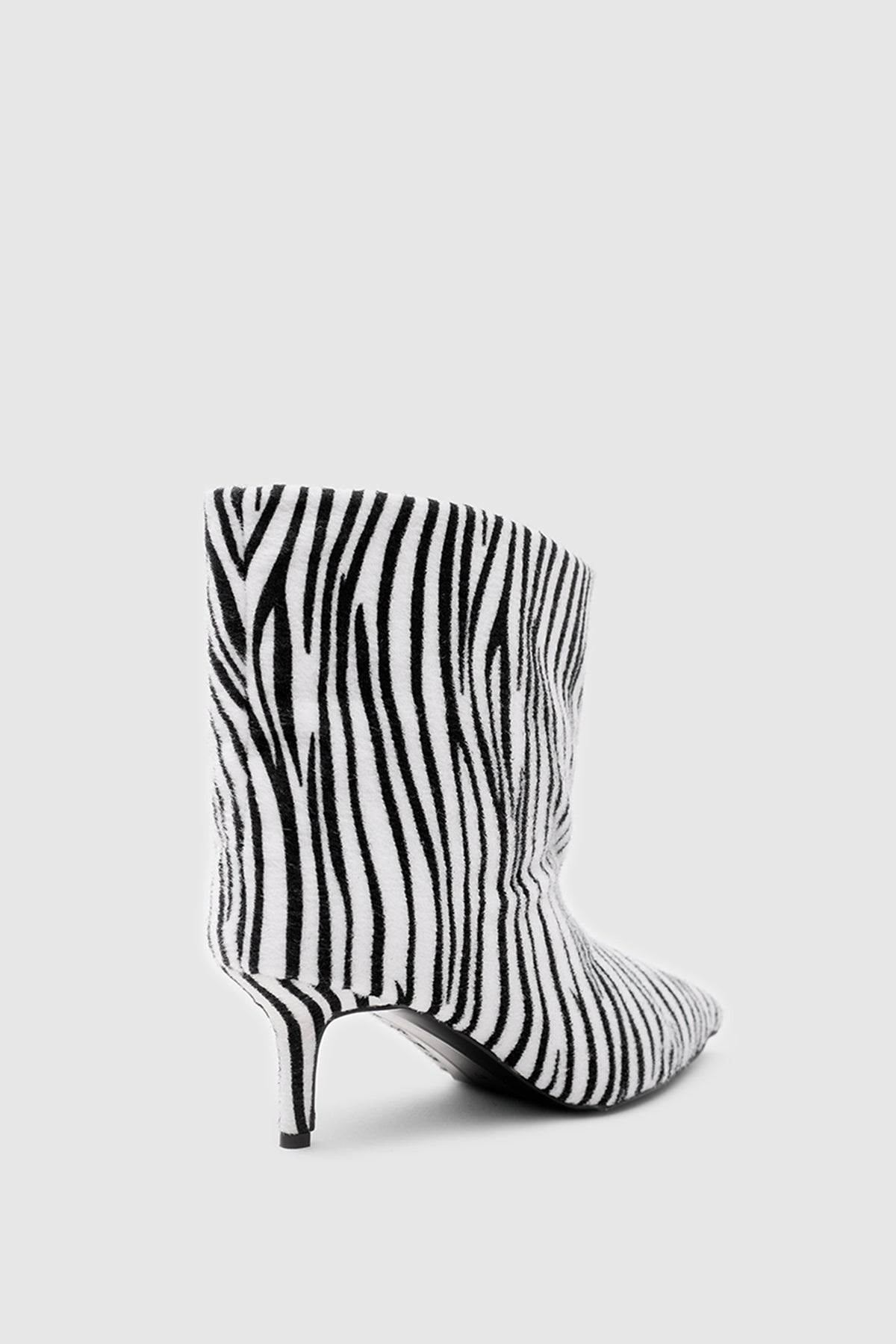 MAEVA ANKLE BOOT - Beyaz Zebra