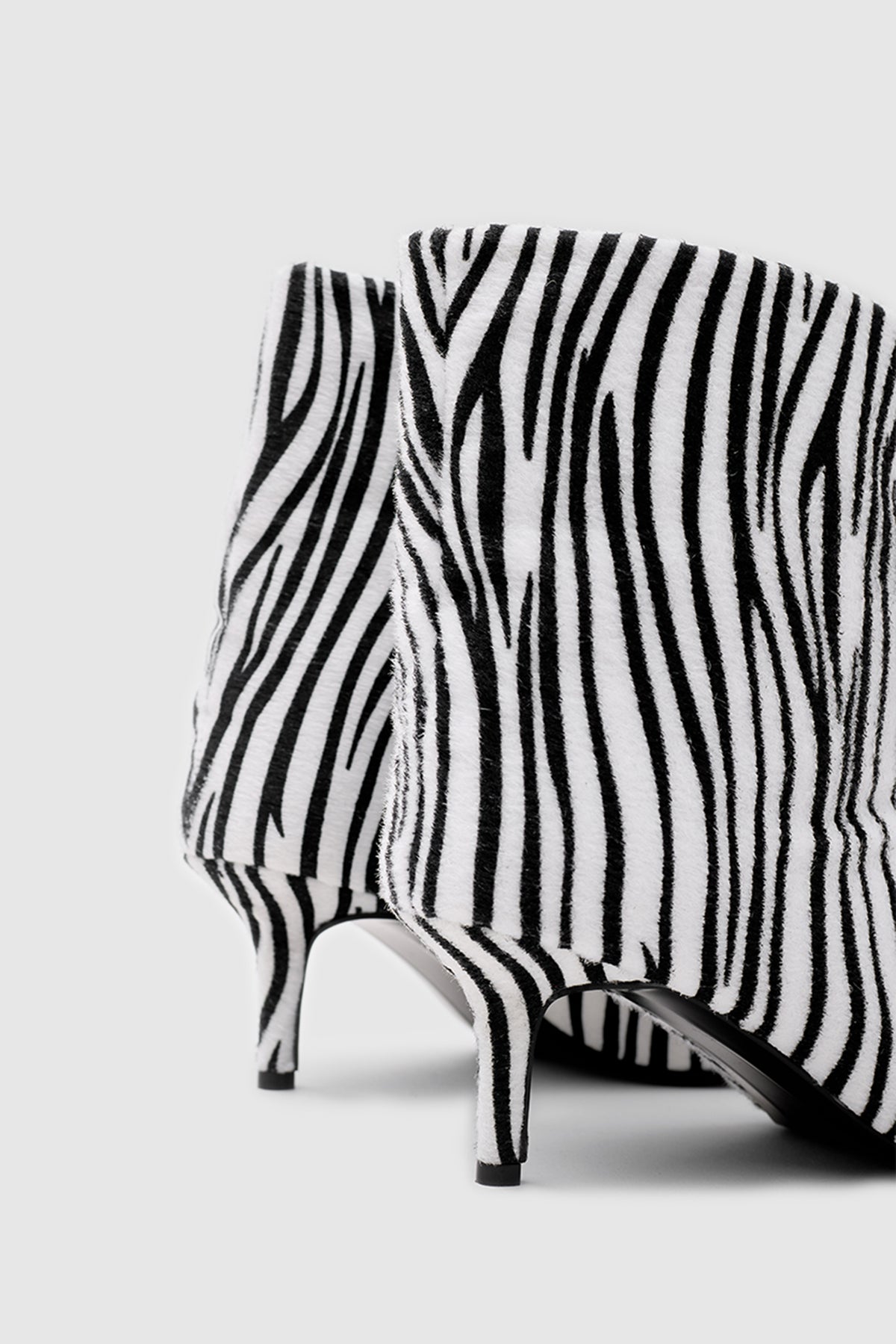 MAEVA ANKLE BOOT - Beyaz Zebra