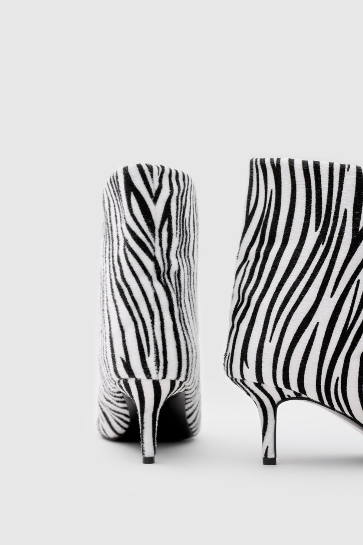 MAEVA ANKLE BOOT - Beyaz Zebra