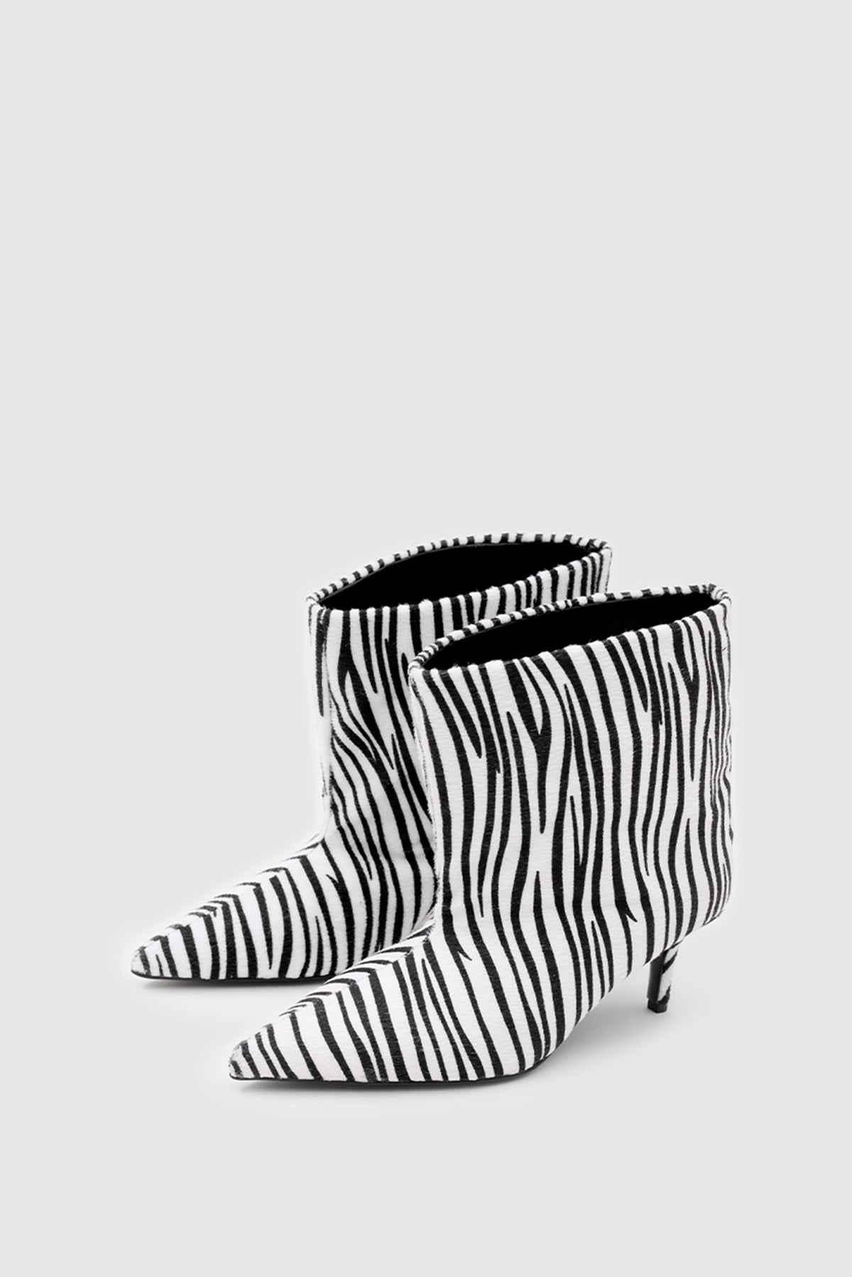 MAEVA ANKLE BOOT - Beyaz Zebra